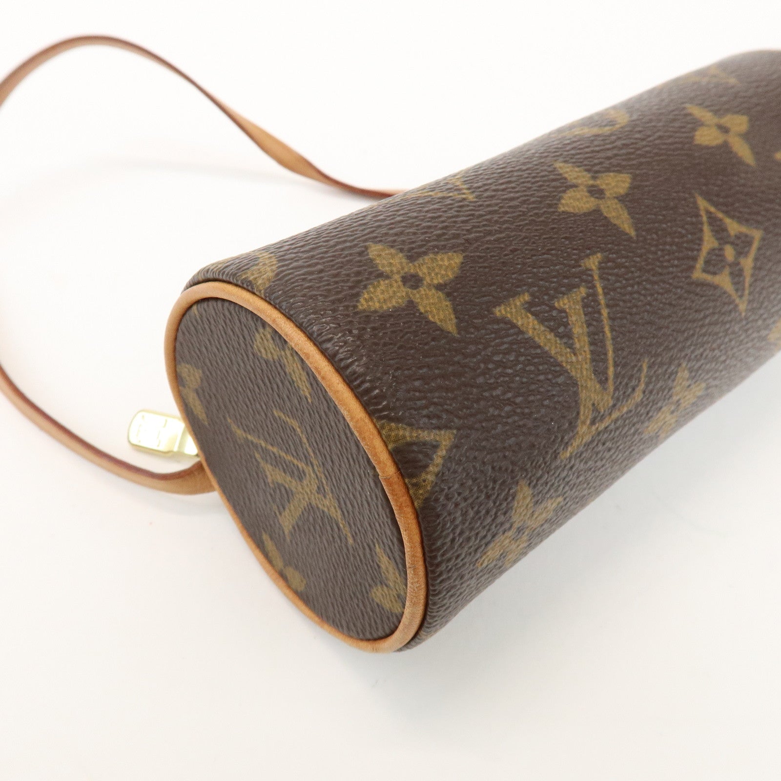 Louis Vuitton Monogram Mini Pouch for Papillon Bag Brown