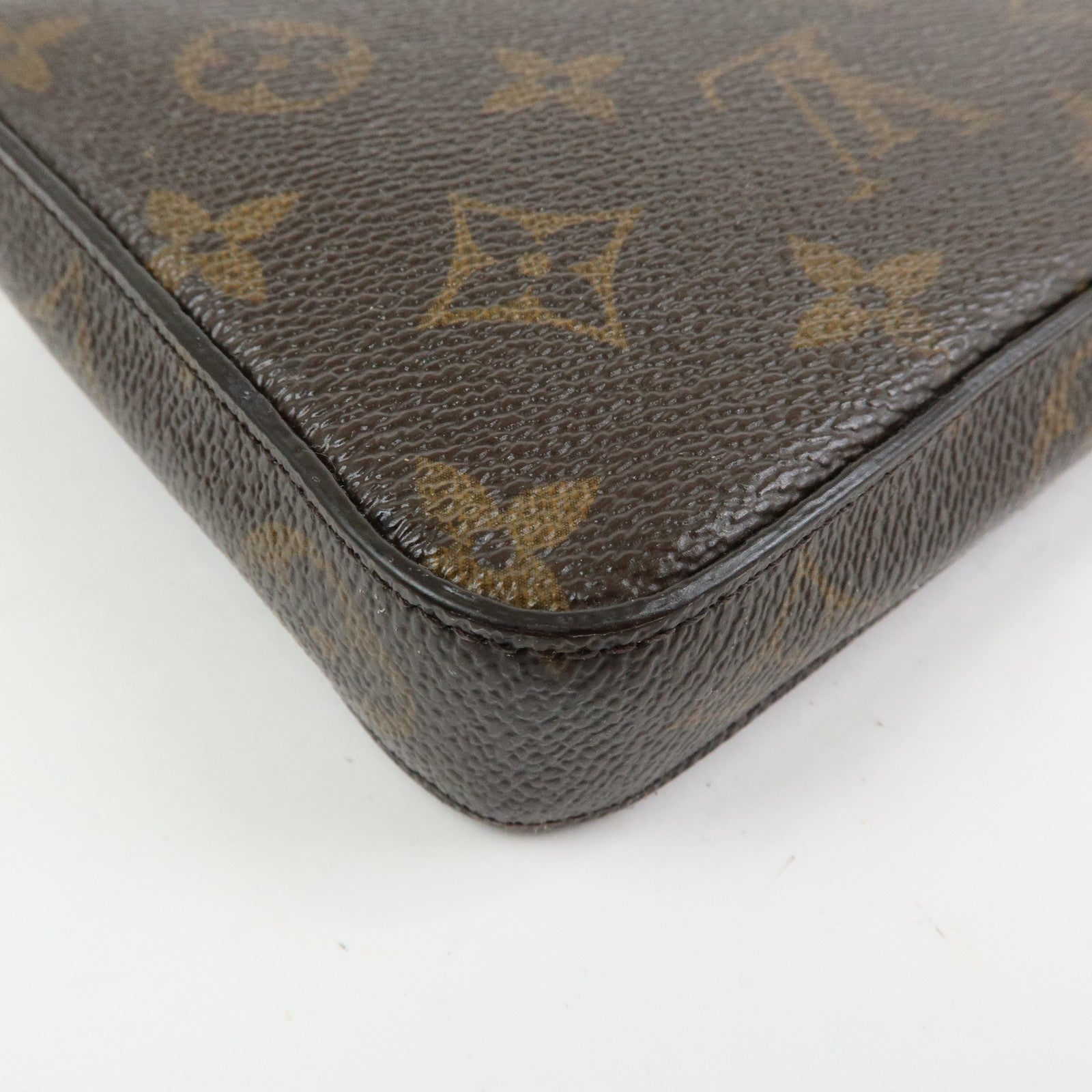 Louis Vuitton Monogram Pochette Felicie Shoulder Bag Brown M61276