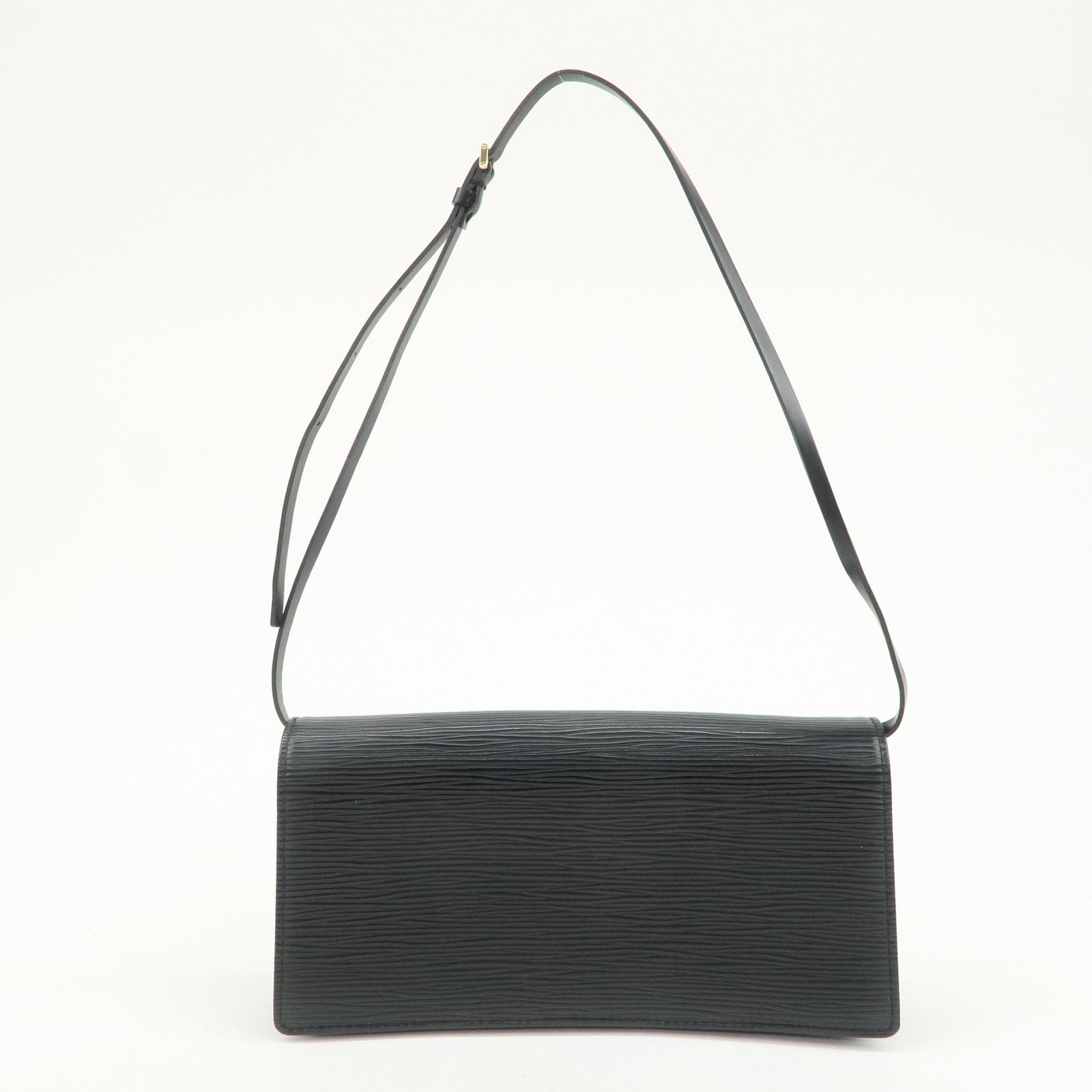 Louis Vuitton Epi Honfleur Shoulder Bag Hand Bag Noir Black M52732