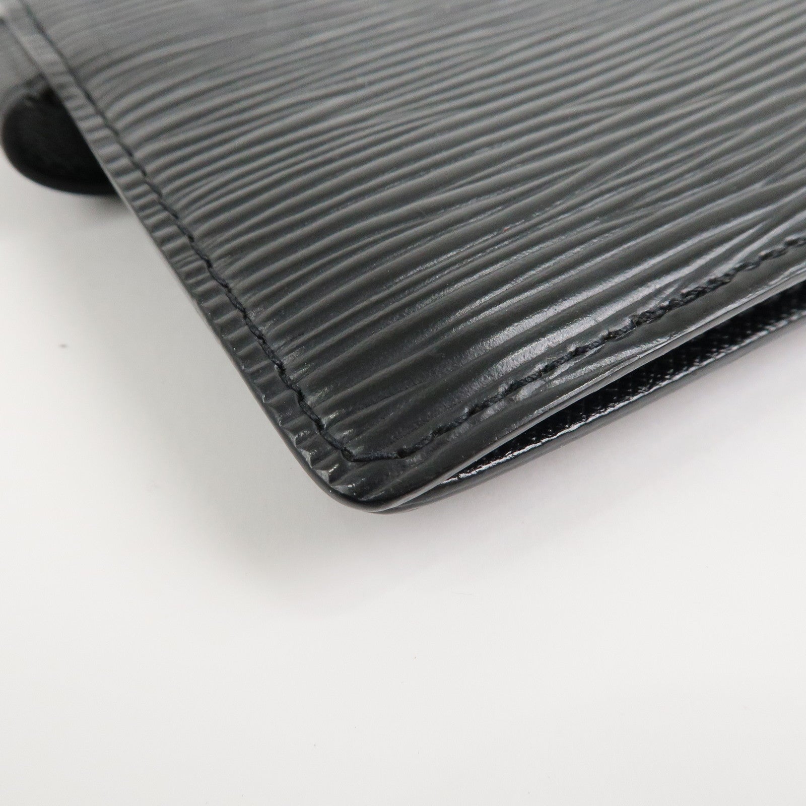 Louis Vuitton Epi Agenda PM Planner Cover Noir R20052