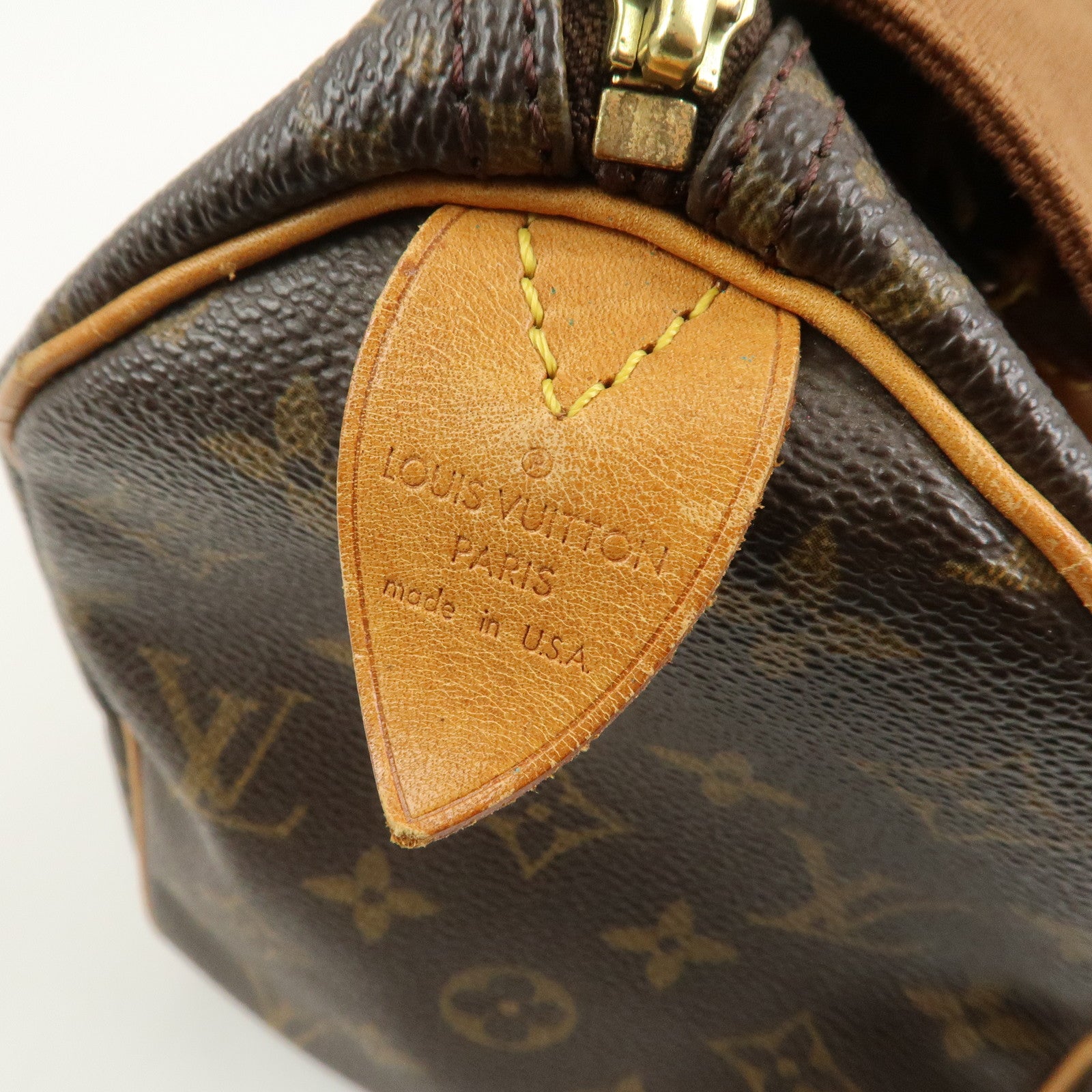 Louis Vuitton Monogram Speedy 25 Boston Bag Hand Bag Brown M41528