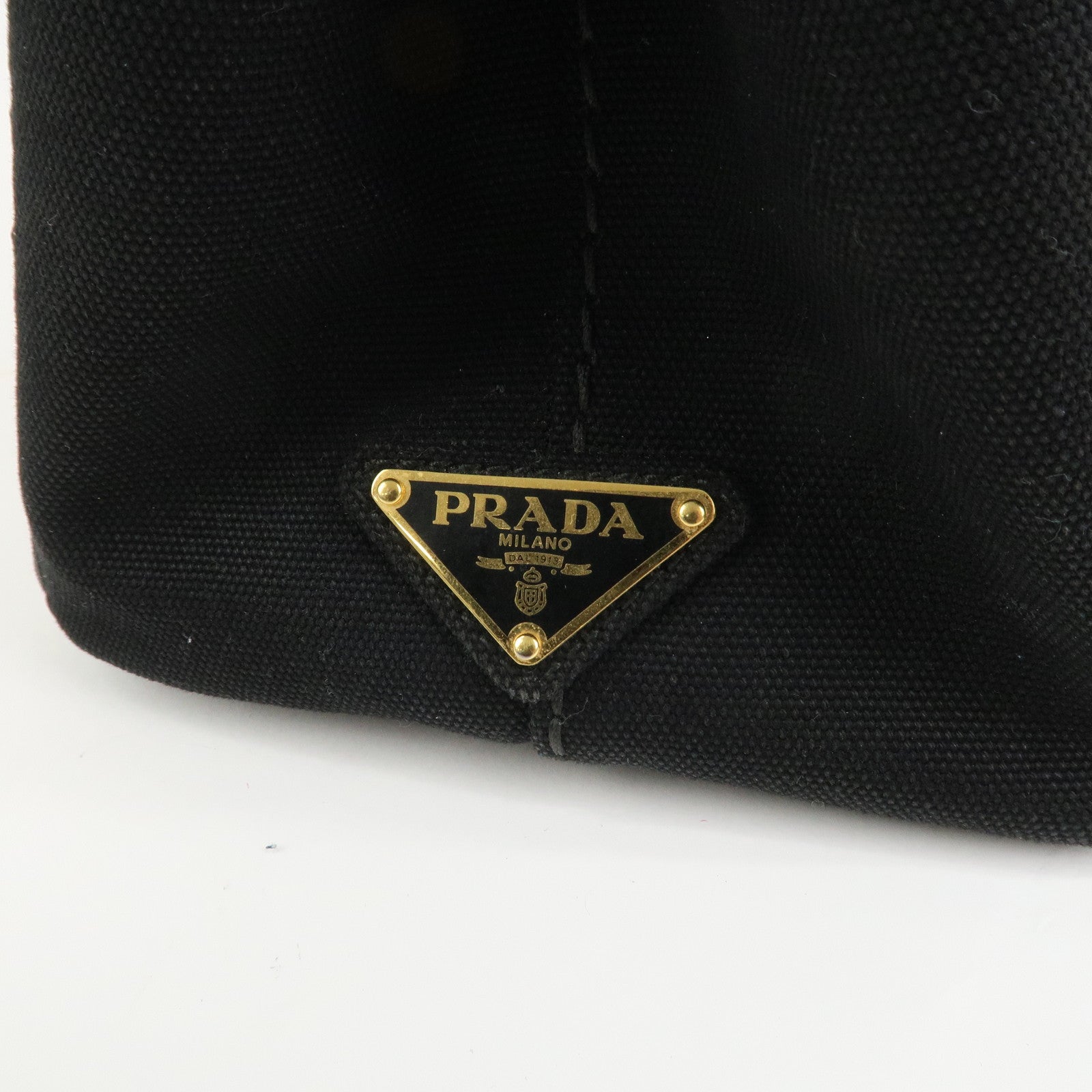 PRADA Canapa Mini Canvas 2Way Bag Hand Bag Shoulder Bag 1BG439