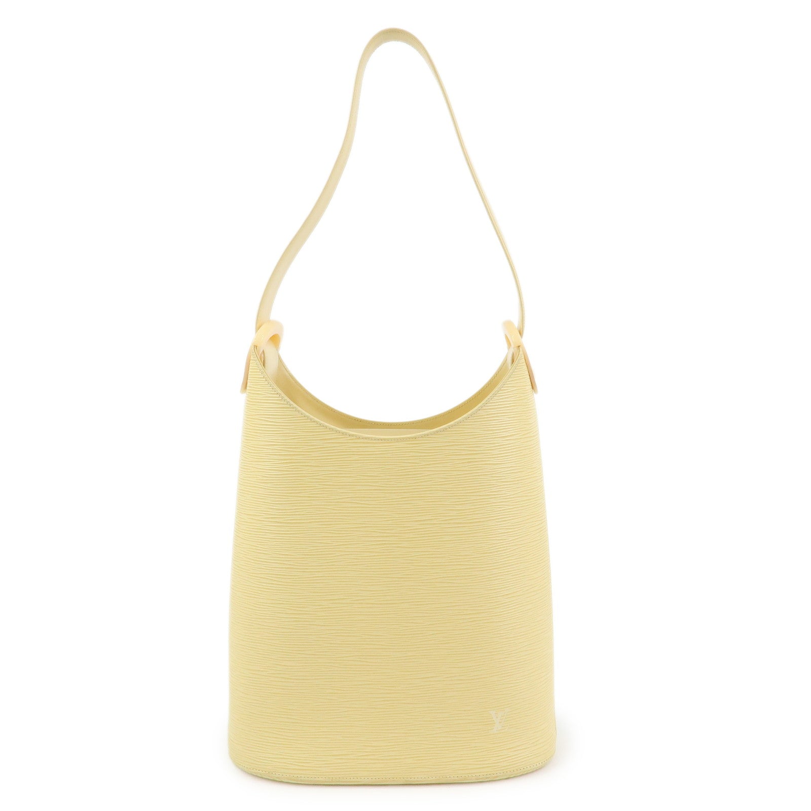 Louis Vuitton Epi Leather Verseau Shoulder Bag Vanilla M5281A