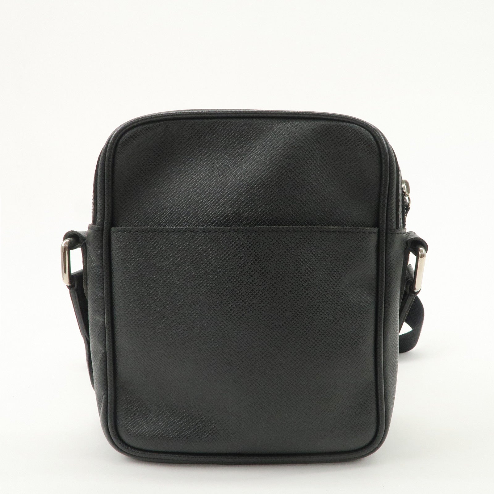 Louis Vuitton Taiga Leather Dimitri Shoulder Bag Ardoise M32462