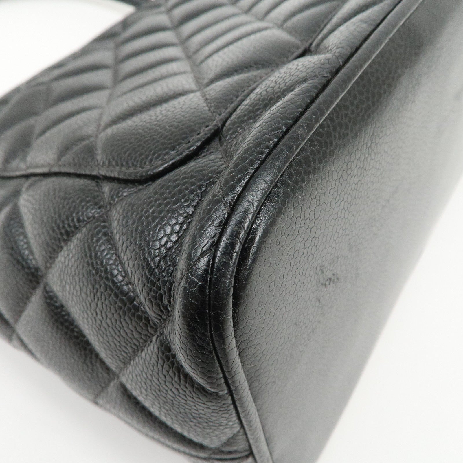 CHANEL Matelasse COCO Mark Medallion Tote Bag Hand Bag A01804