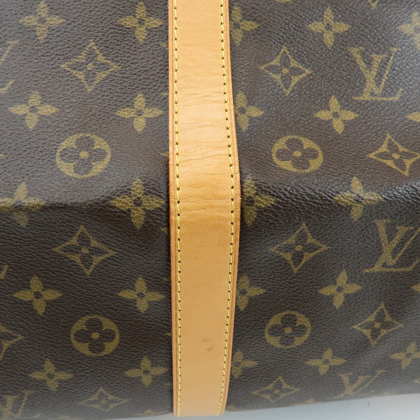 Louis Vuitton Monogram Keep All Bandouliere 60 Boston Bag M41412