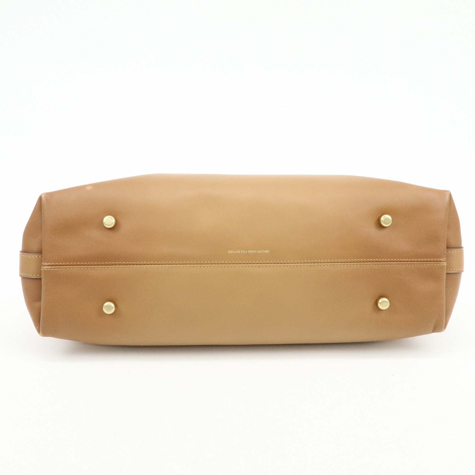 COACH Empire Calf Leather 2Way Shoulder Bag Hand Bag Brown