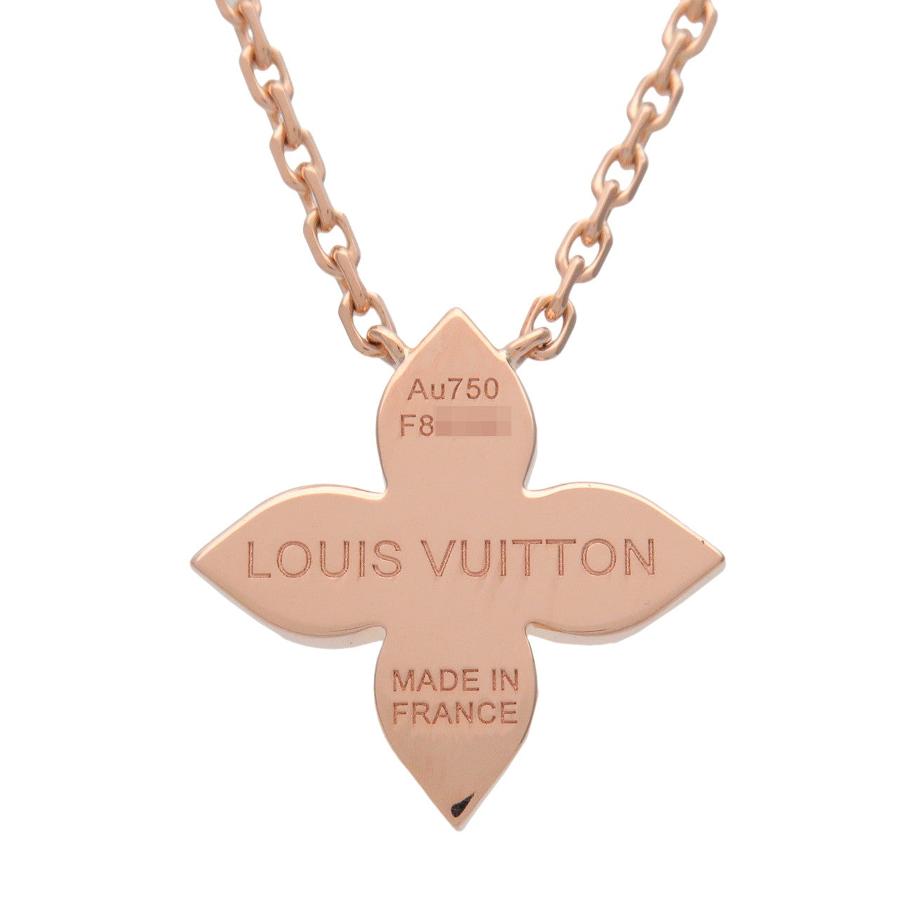 Louis Vuitton Pendantif Star Blossom Diamond Necklace 750PG Q93710