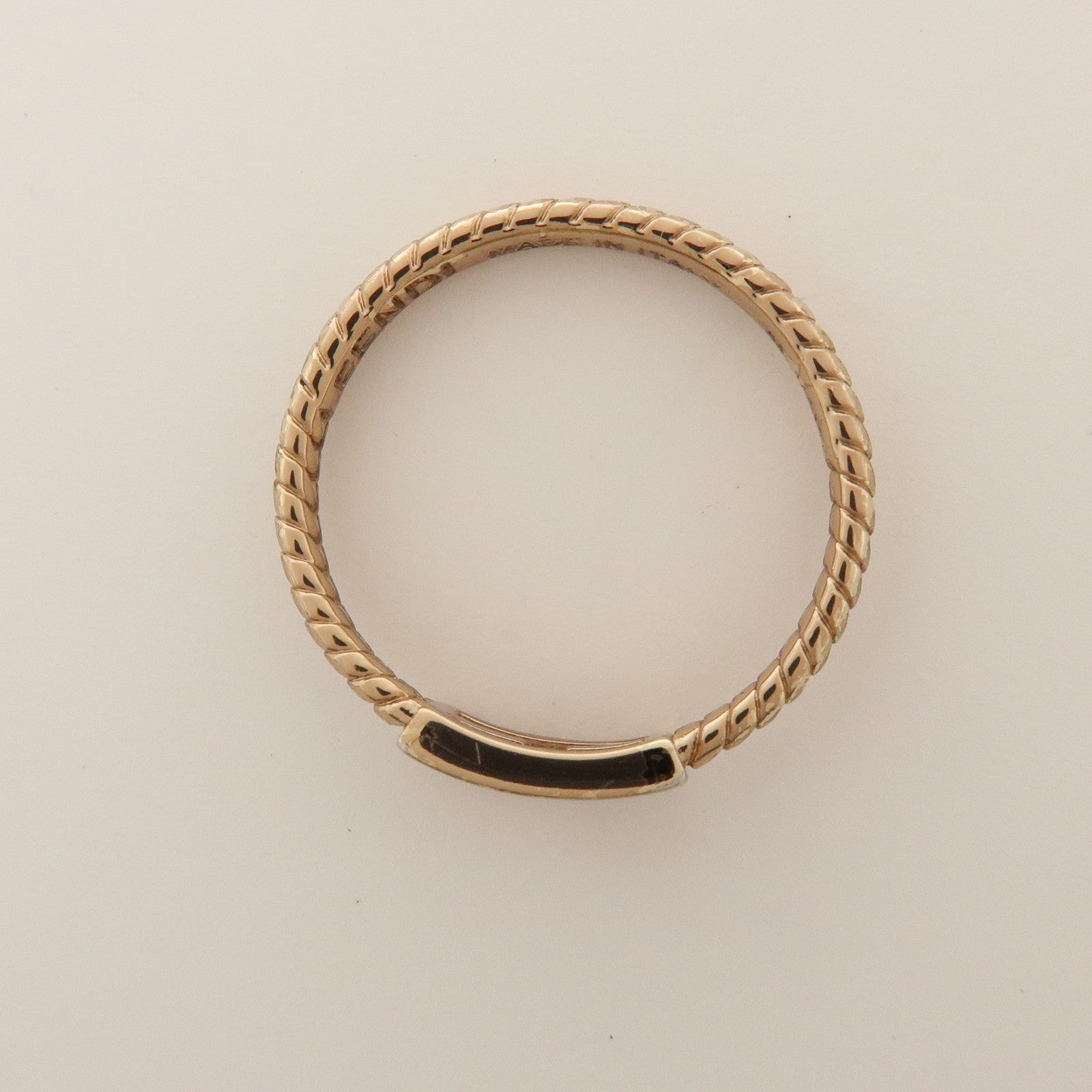 FENDI Baguette Ring M Metal Ring Gold 1A2621