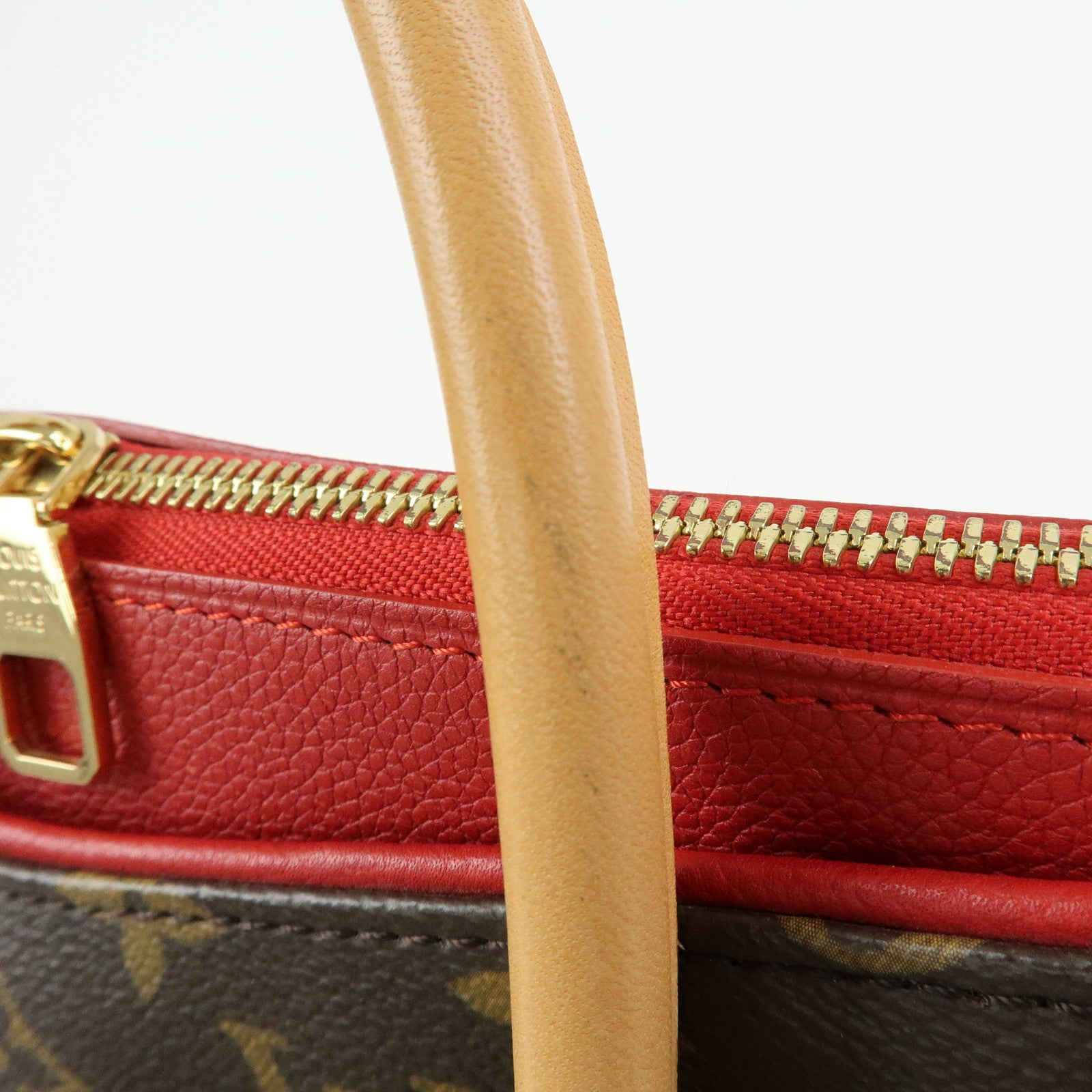Louis Vuitton Monogram Pallas Canvas Leather 2Way Bag Cerise M41175