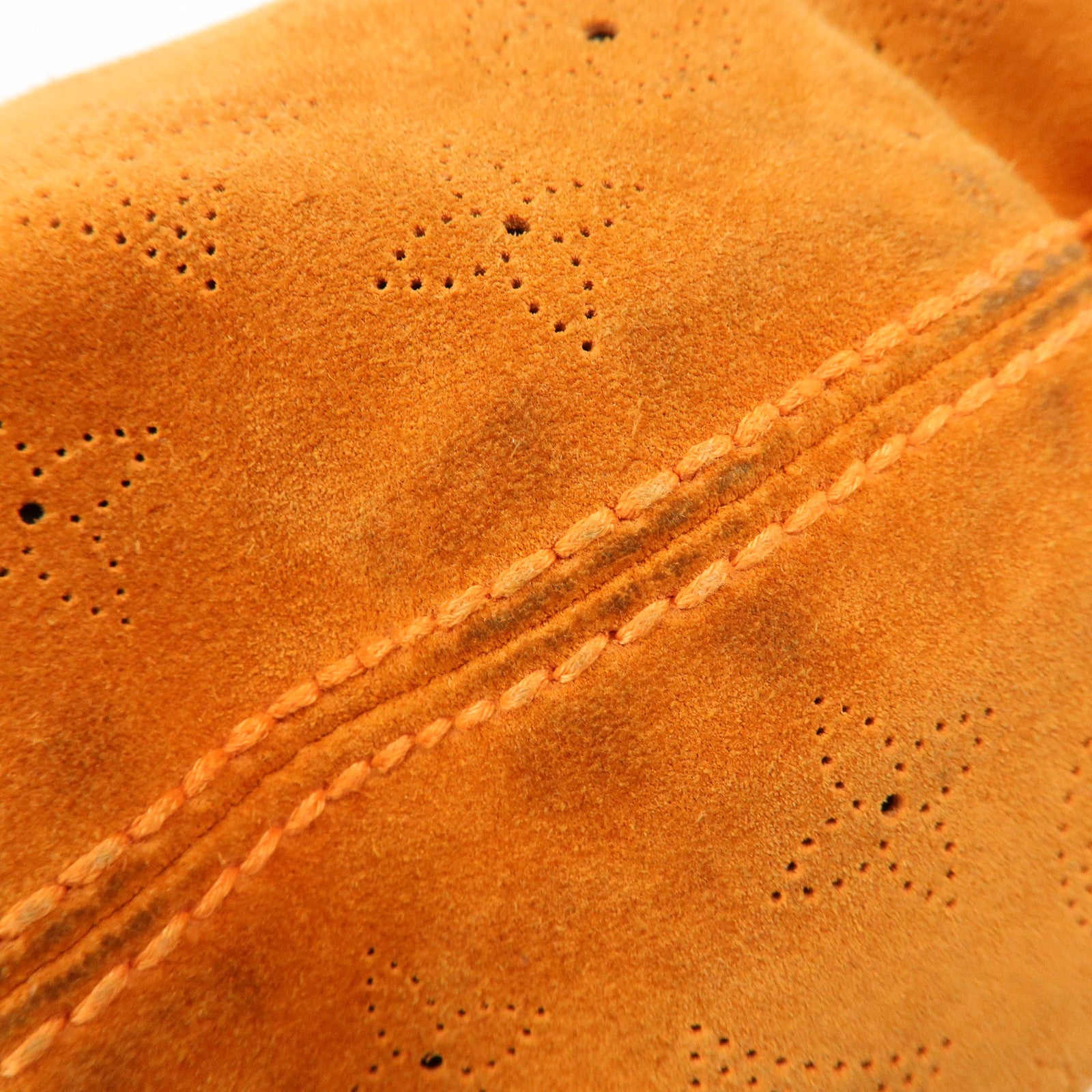 Louis Vuitton Monogram Onata GM Suede Shoulder Bag Orange M95119
