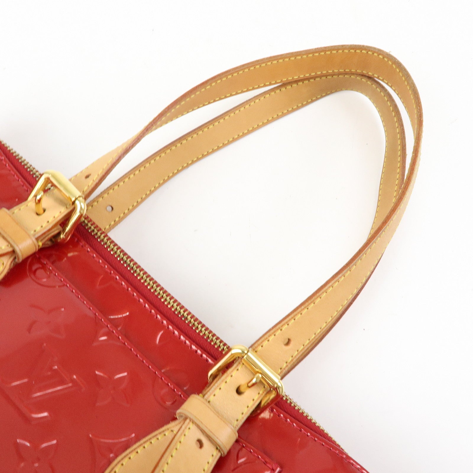 Louis Vuitton Vernis Rosewood Avenue Hand Bag Pomme d'Amour M93507