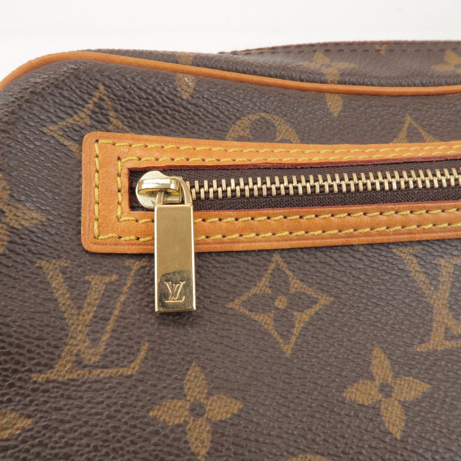 Louis Vuitton Monogram Pochette Cite Shoulder Bag Brown M51183