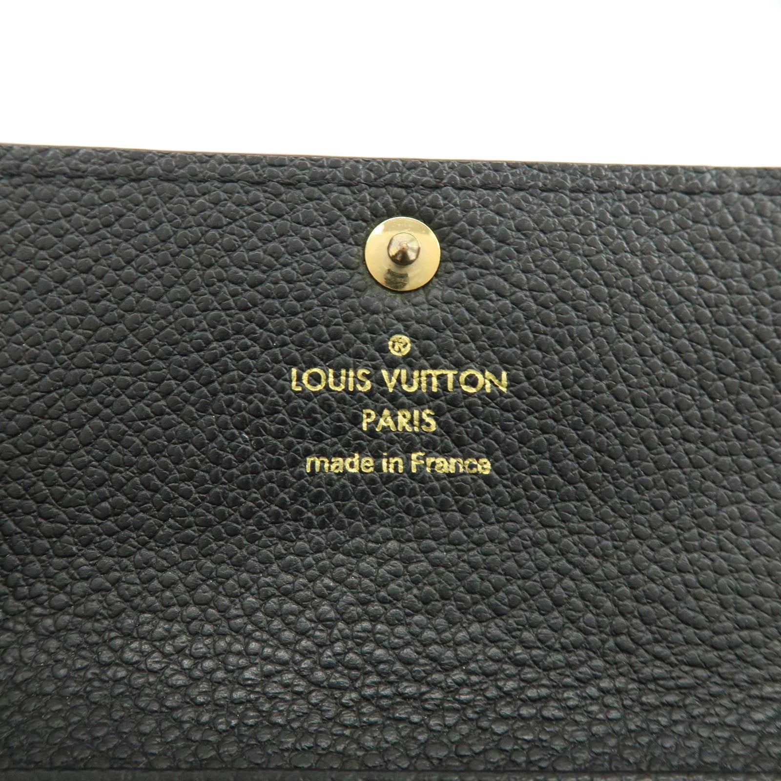 Louis Vuitton Monogram Empreinte Multiclés 6 Key Case Noir M64421
