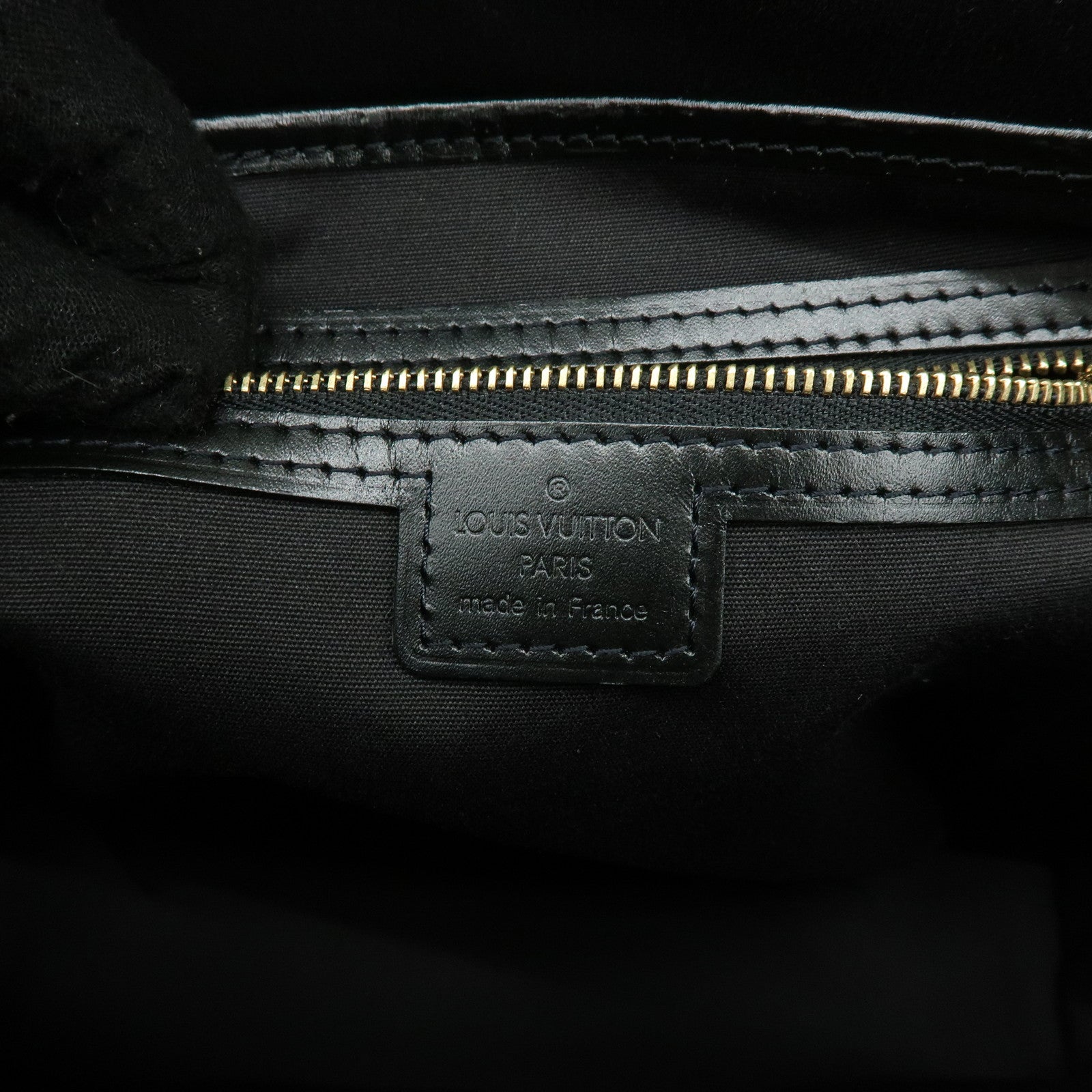 Louis Vuitton Monogram Mini Lucille GM Tote Hand Bag Noir M92609