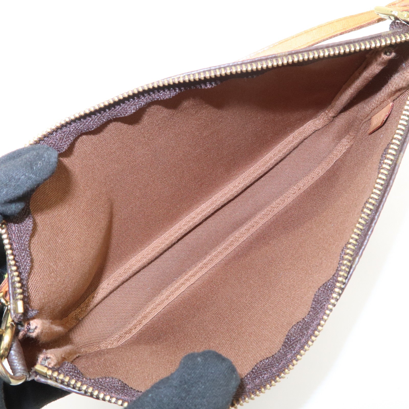 Louis Vuitton Monogram Pochette Accessoires Pouch Hand Bag M51980