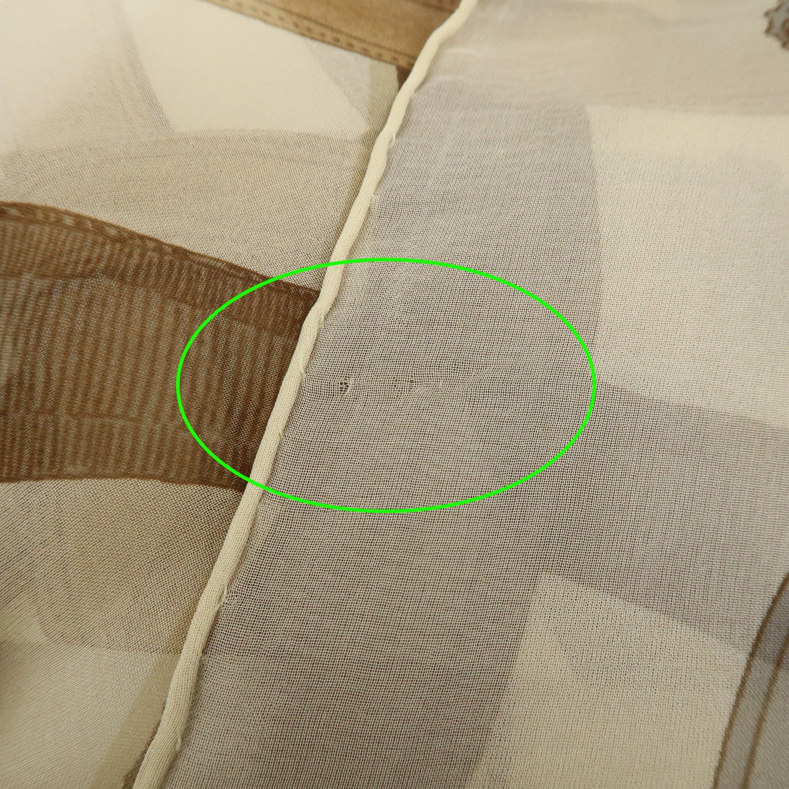 HERMES Carre 90 Silk 100% Scarf CAVALCADOUR Ivory Brown