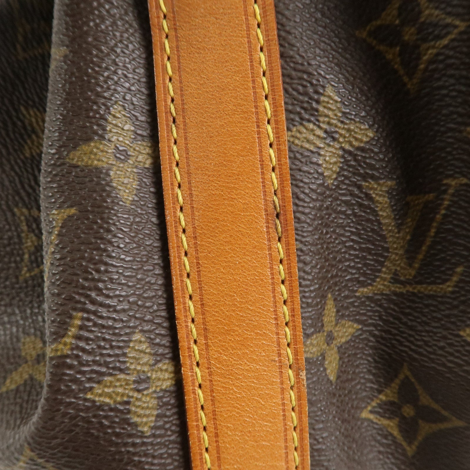 Louis Vuitton Monogram Petit Noe Shoulder Bag Brown M42226