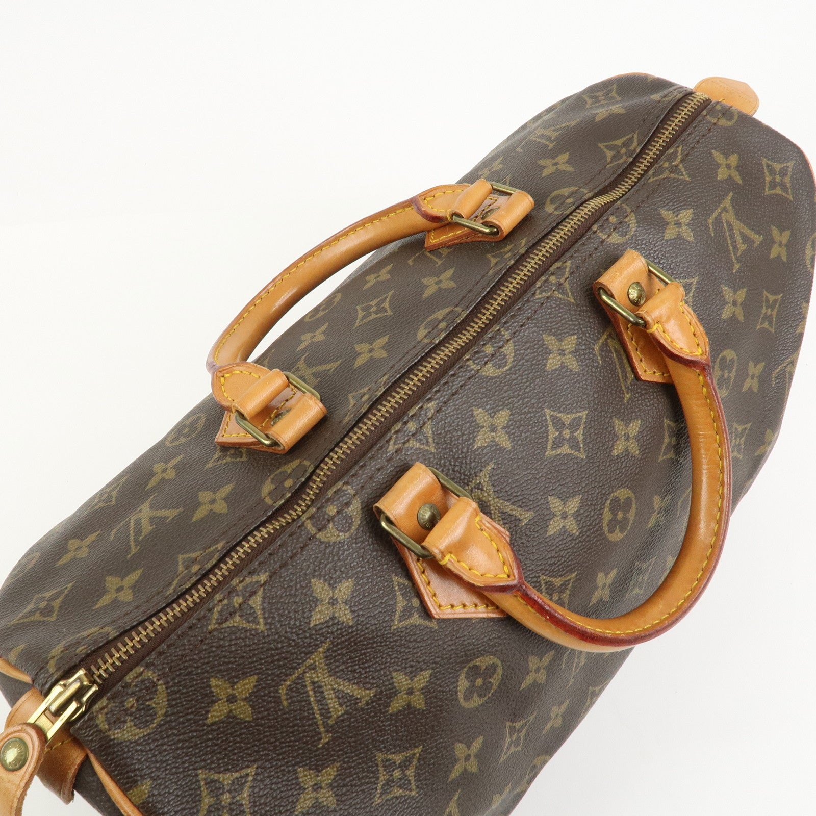 Louis Vuitton Monogram Speedy 35 Boston Bag Hand Bag M41524
