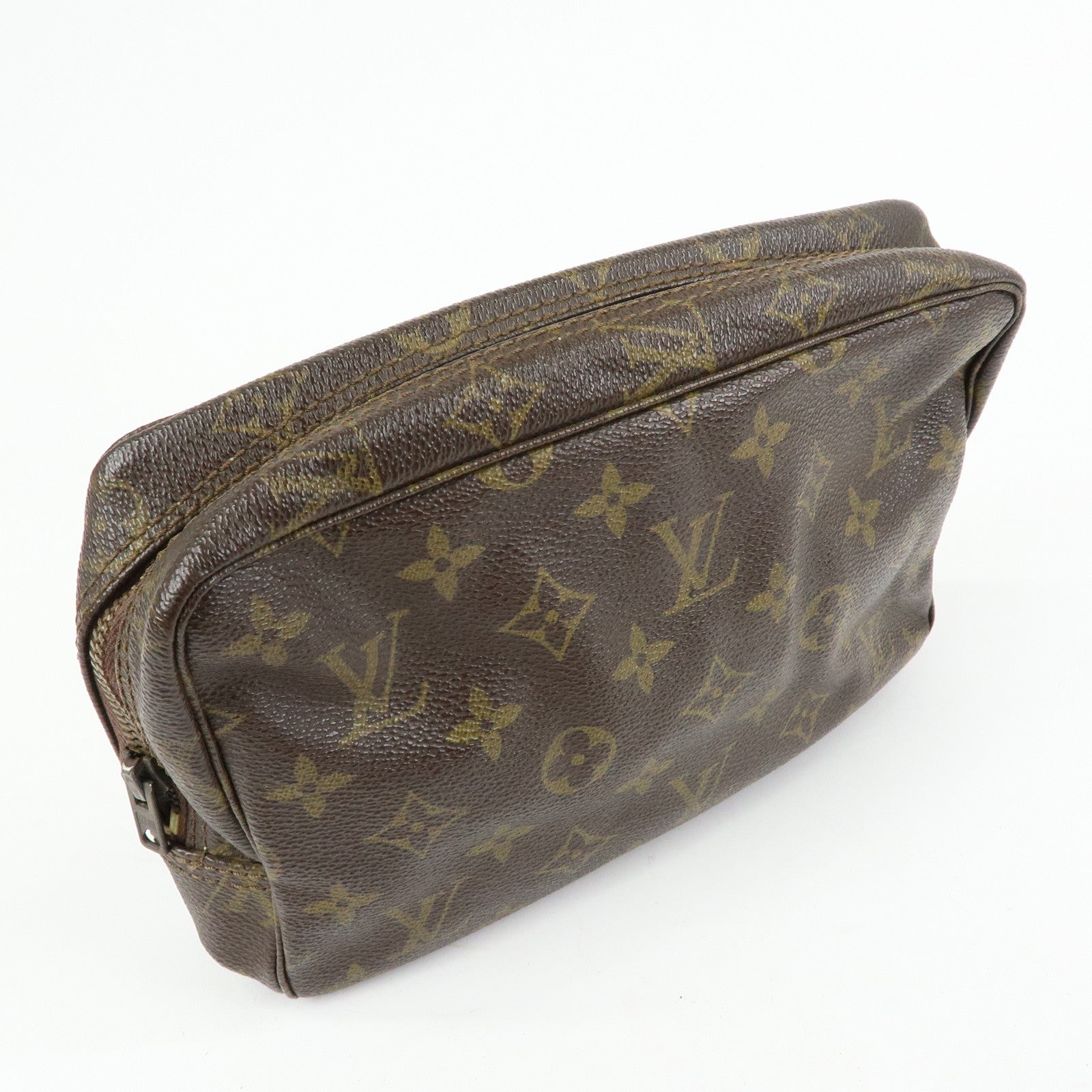 Louis Vuitton Monogram Trousse Toilette 23 Pouch Brown M47524