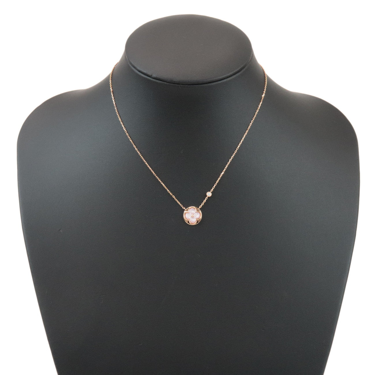 Louis Vuitton Pendant Sun Color Blossom BB 750PG Necklace Q03788