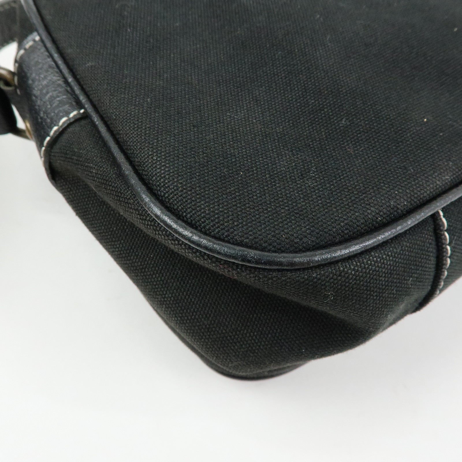 BURBERRY blue Label Canvas Shoulder Bag Crossbody Bag Black