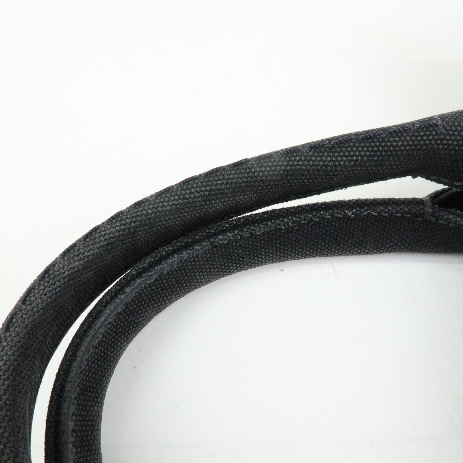 PRADA Triangle Logo Canapa Mini Canvas 2Way Bag Hand Bag 1BG439