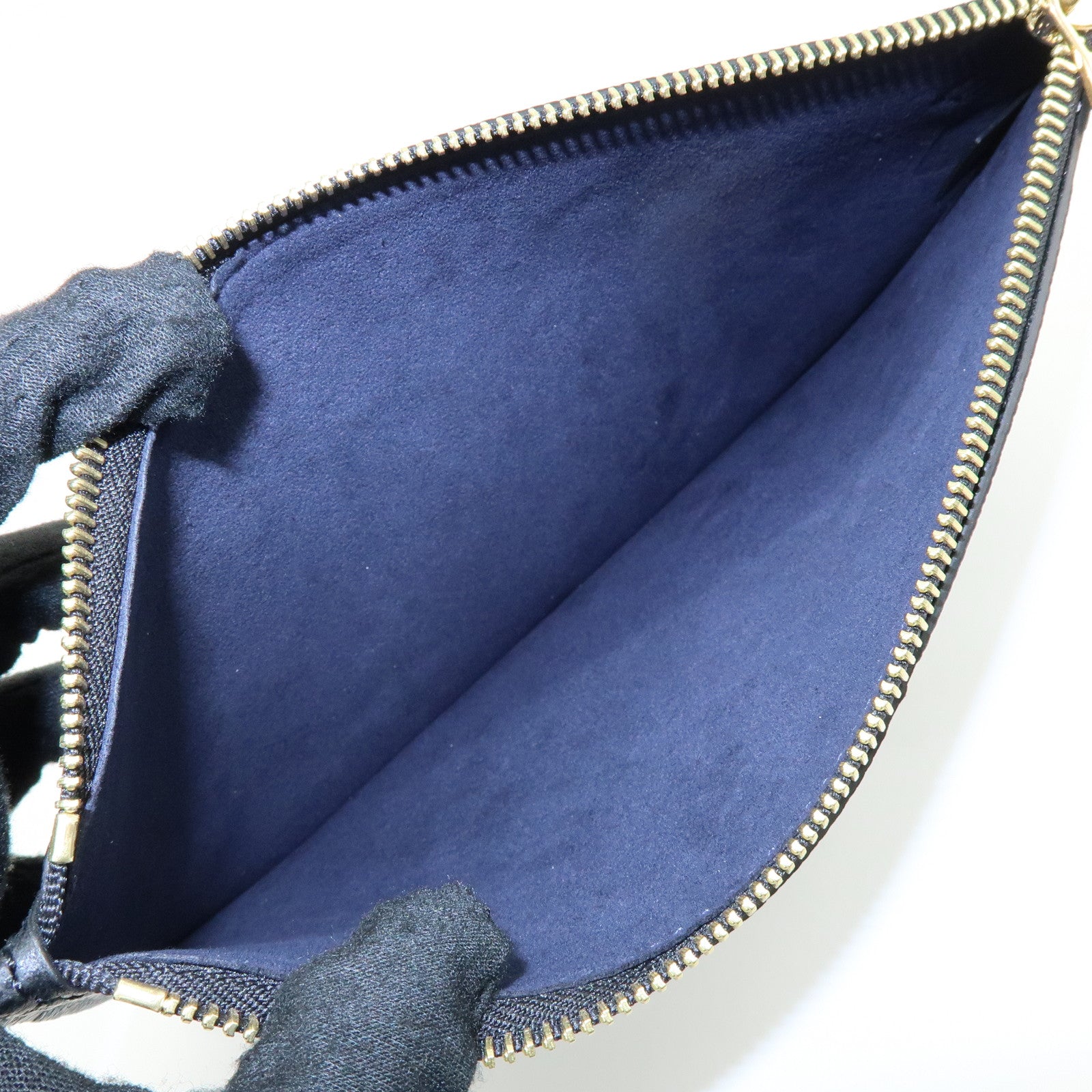 Louis Vuitton Monogram Empreinte Leather Pouch for Neverfull M45685