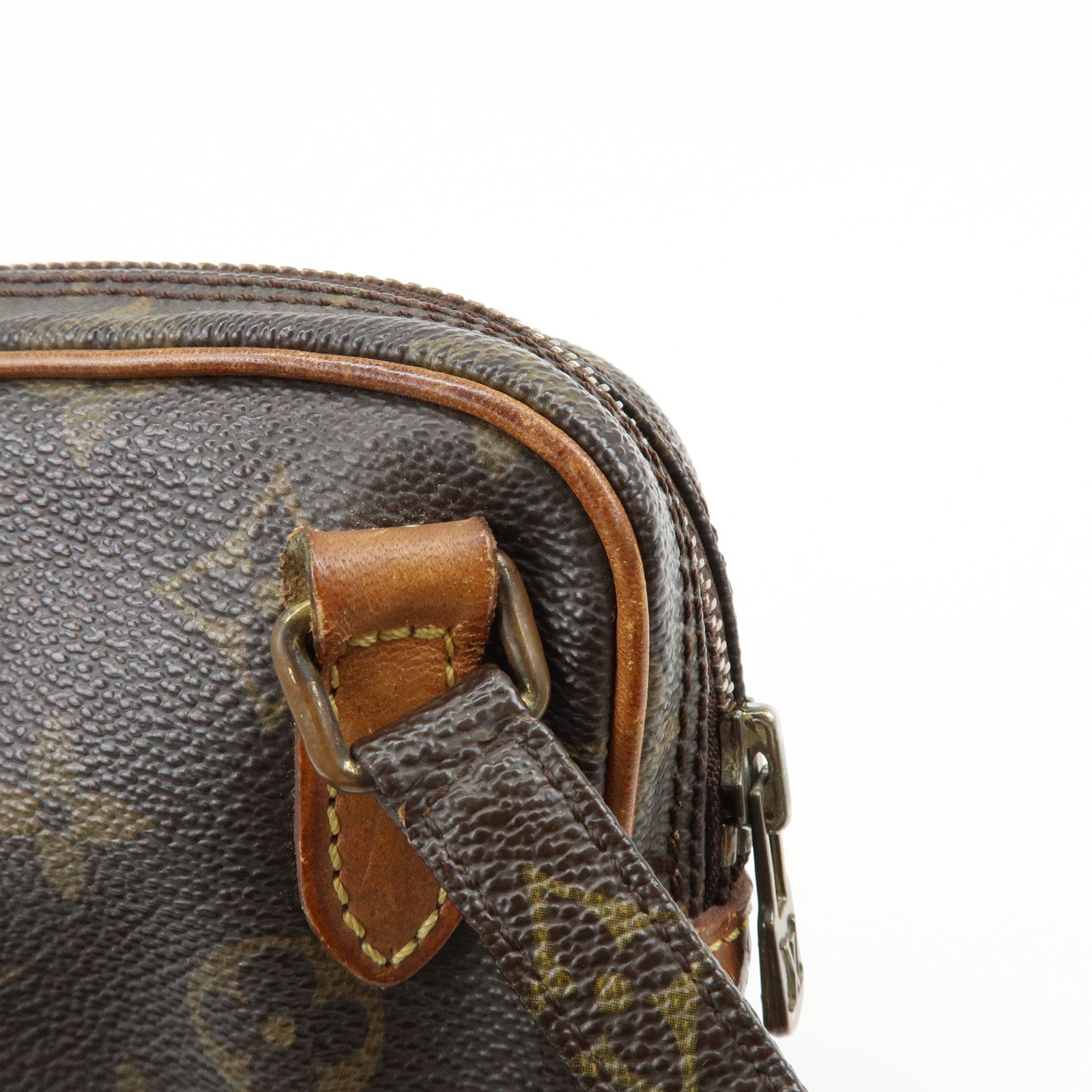 Louis Vuitton Monogram Pochette Marly Bandouliere Bag Brown M51828