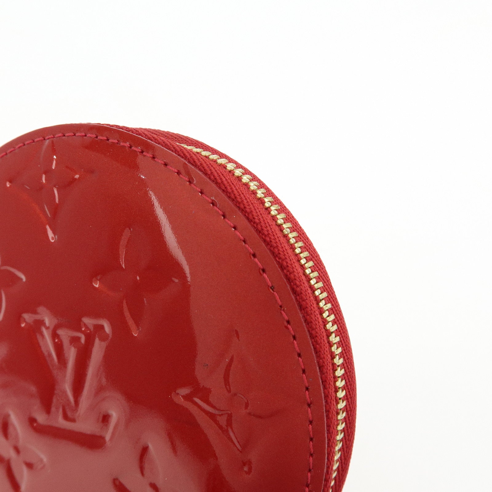 Louis Vuitton Monogram Vernis Leather Portemonnaie Lapin Coin Case