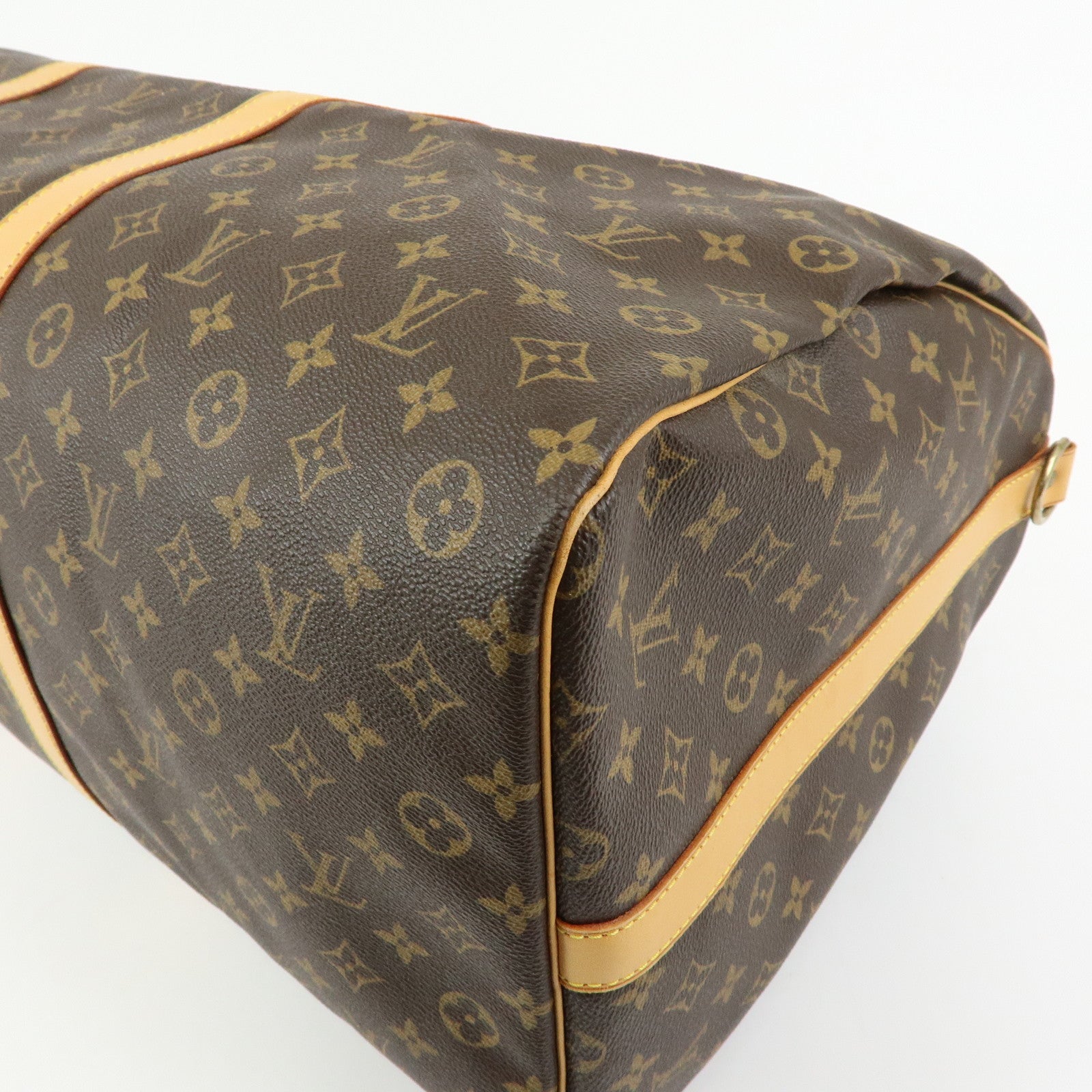 Louis Vuitton Monogram Keep All Bandouliere 60 Boston Bag M41412