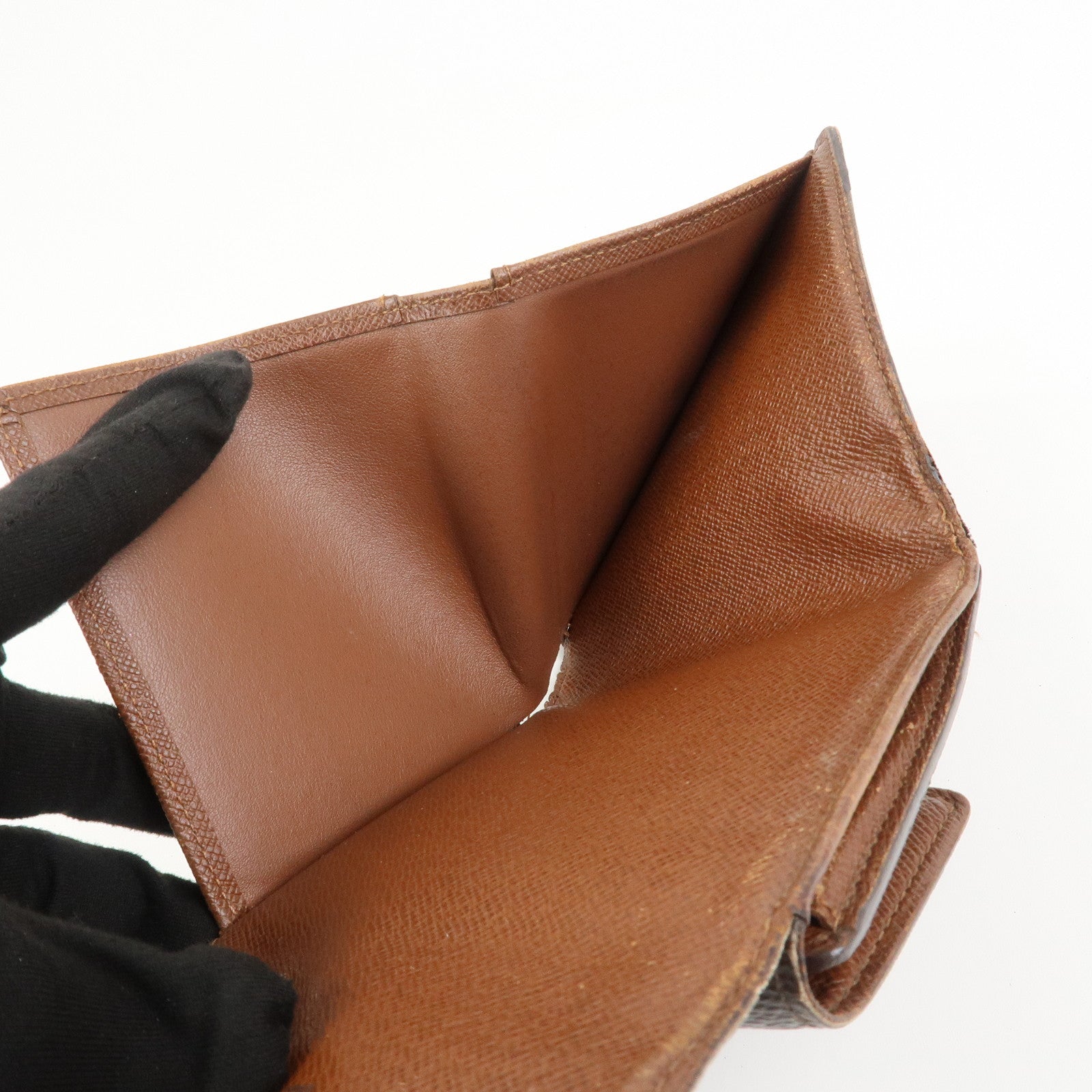 Louis Vuitton Monogram Set of 3 Wallets Brown M61652/M61660
