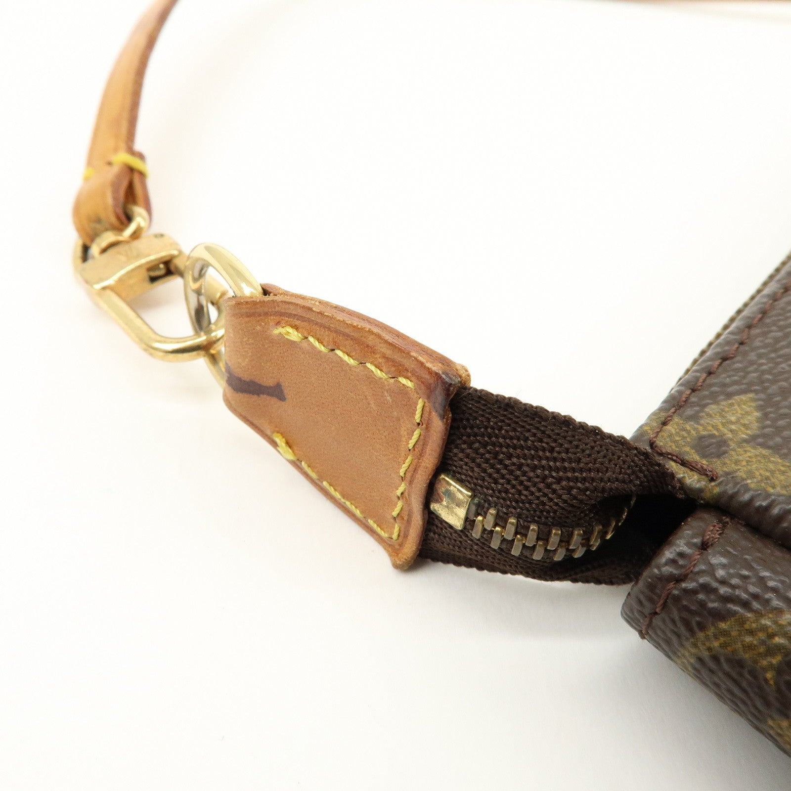 Louis Vuitton Monogram Pochette Accessoires Pouch Hand Bag M51980