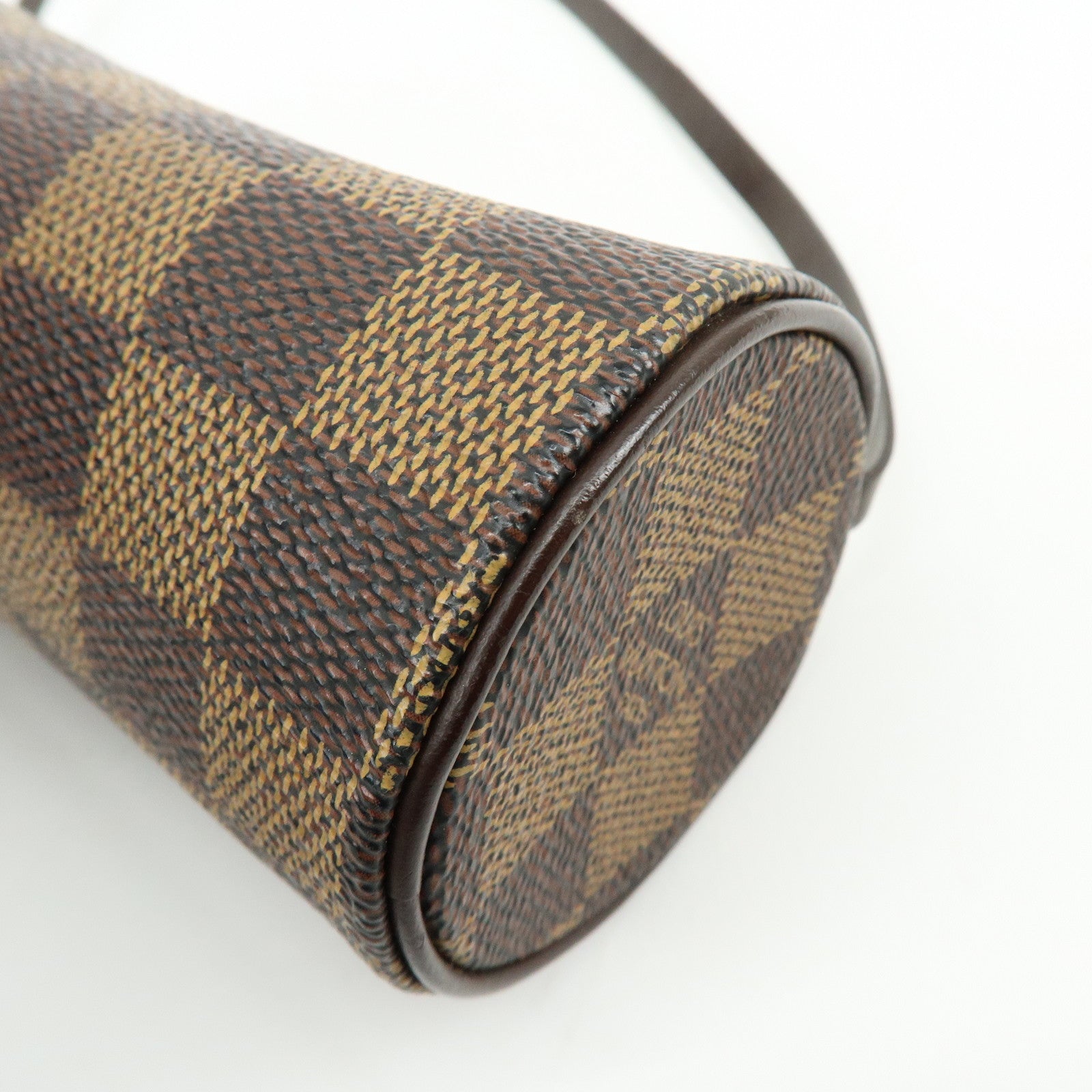 Louis Vuitton Damier Ebene Mini Pouch for Papillon Bag Brown