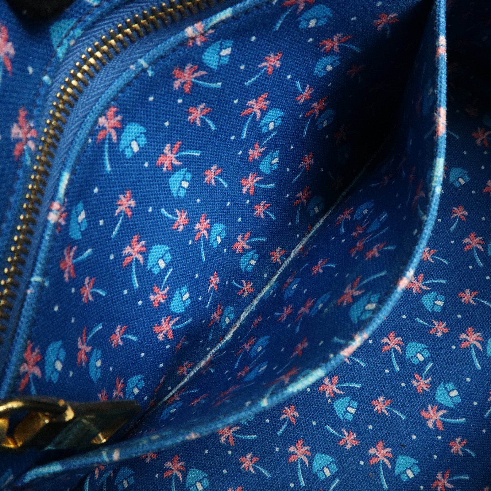 PRADA Triangle Logo Canapa Mini Canvas 2Way Bag Hand Bag 1BG439