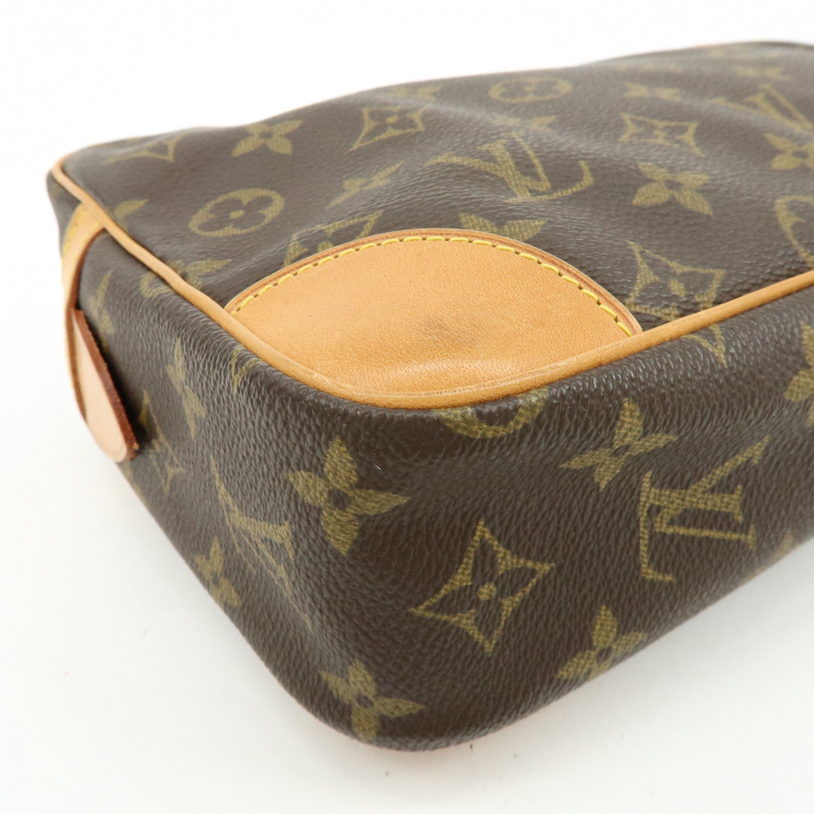 Louis Vuitton Monogram Compiegne 28 Pouch Clutch Bag Brown M51845