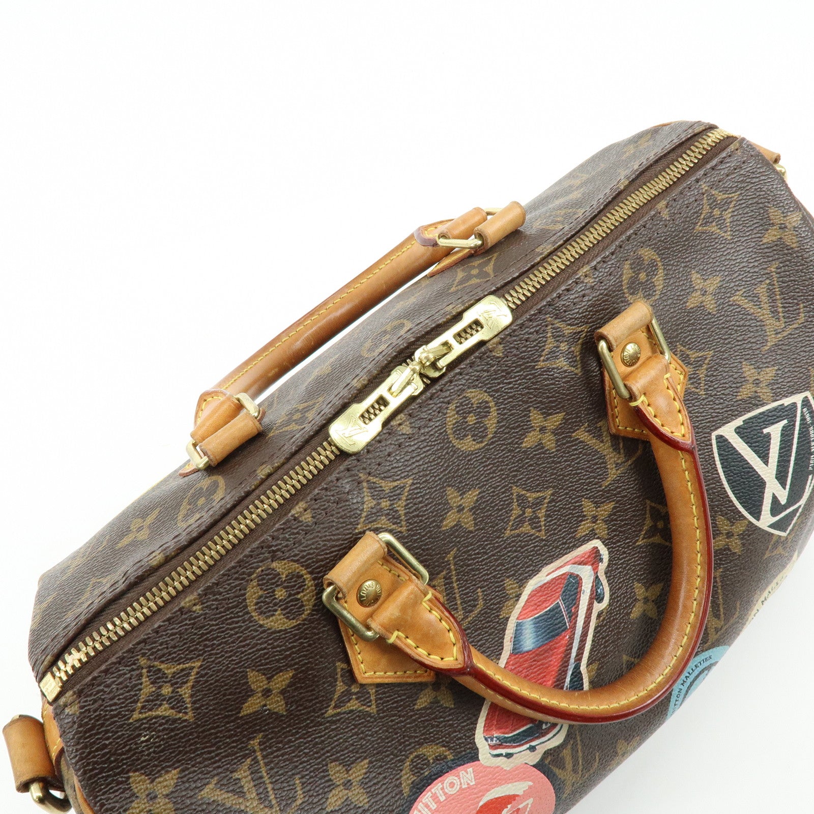 Louis Vuitton Monogram World Tour Speedy Bandouliere 30 M43231