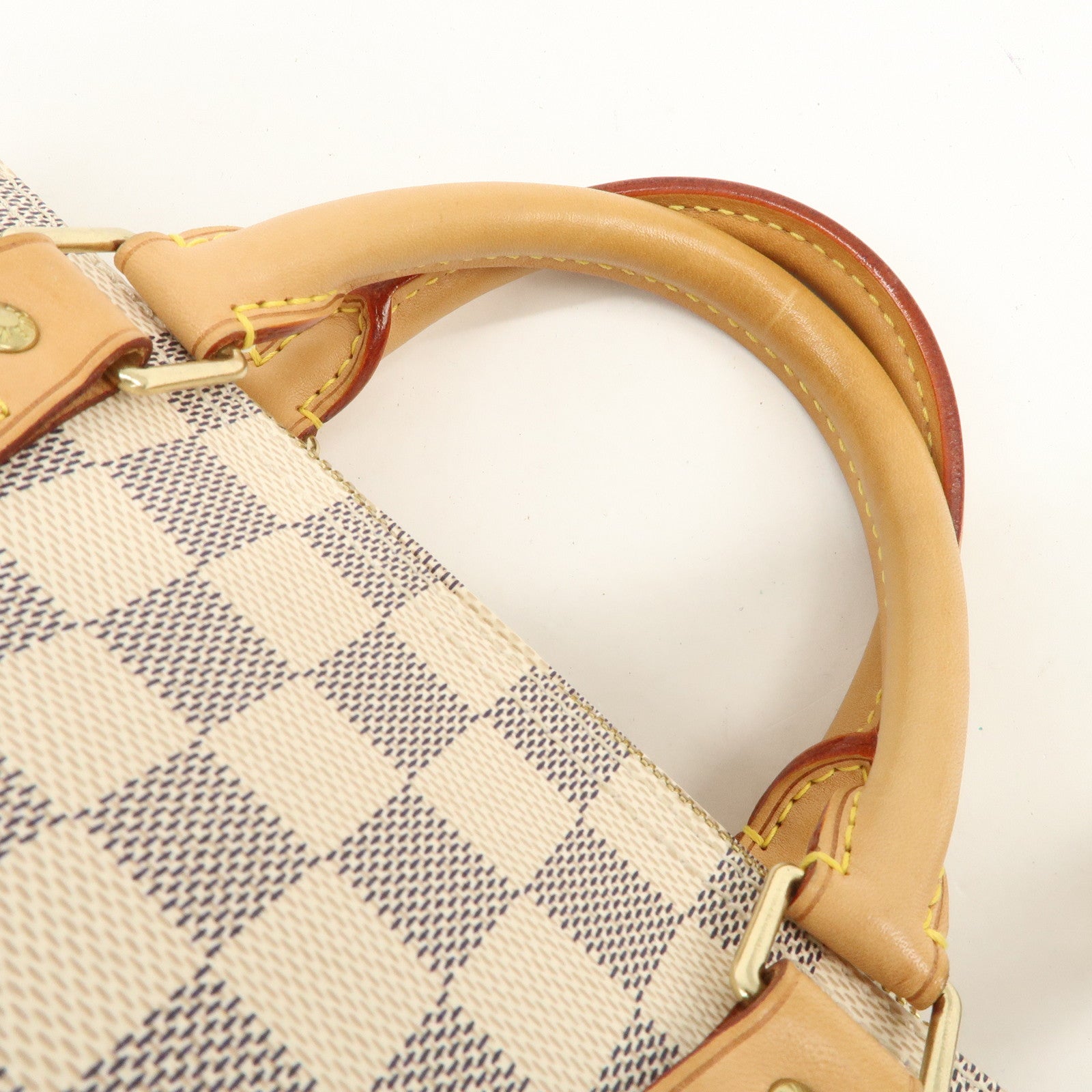 Louis Vuitton Damier Azur Speedy 30 Hand Bag Boston Bag N41533 Used