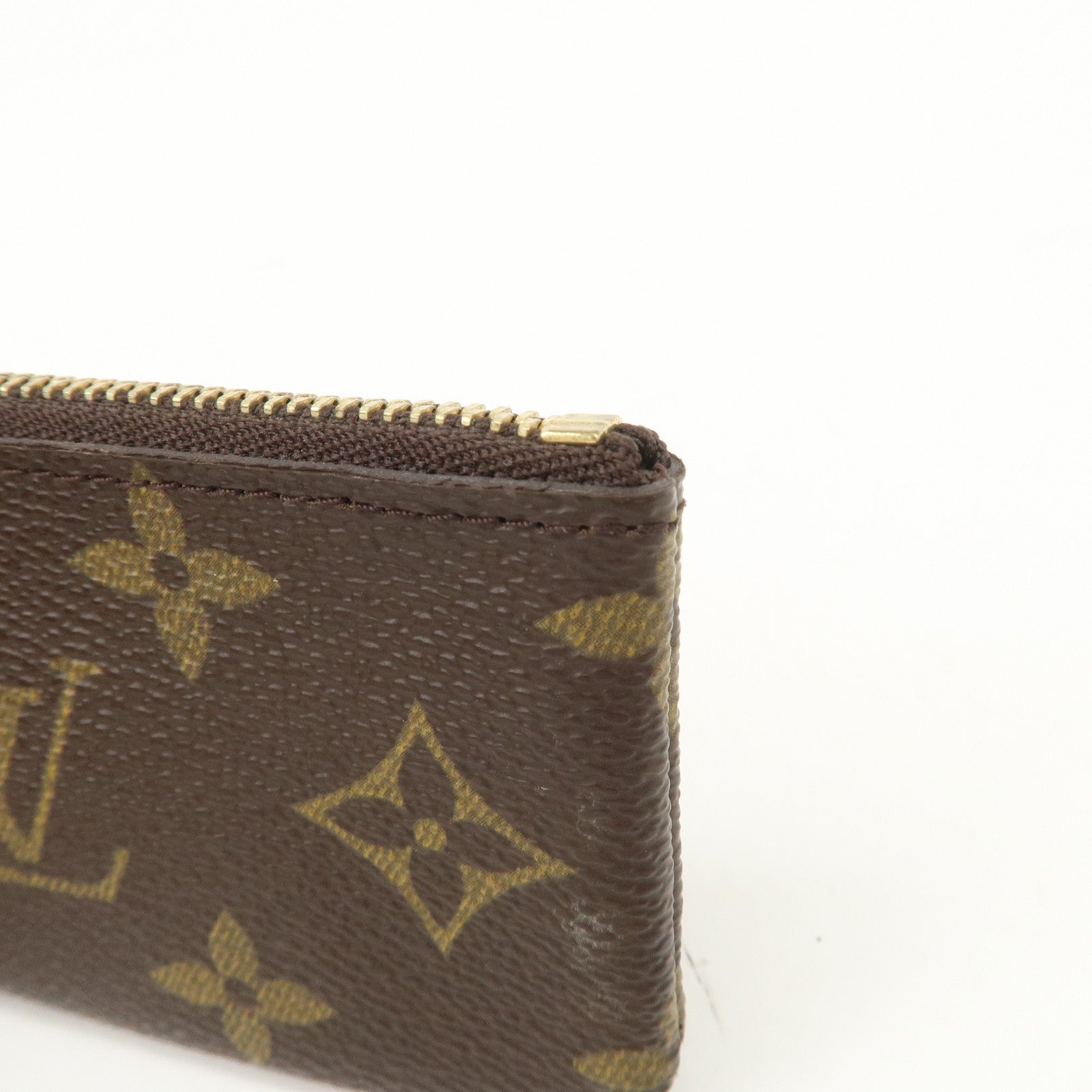 Louis Vuitton Monogram Pochette Cles Coin Case Key Case M62650