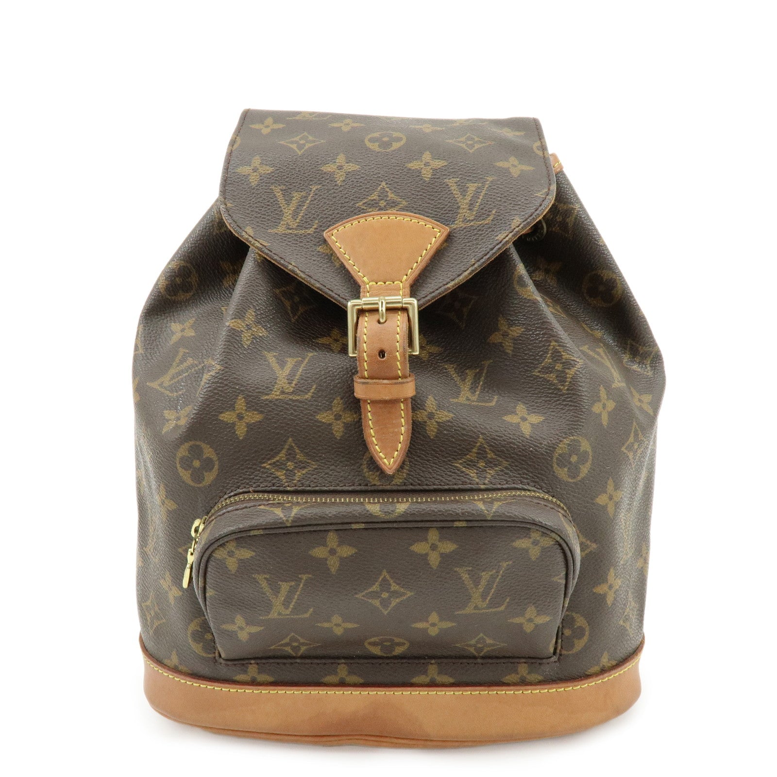 Louis Vuitton Monogram Montsouris MM Backpack Brown M51136
