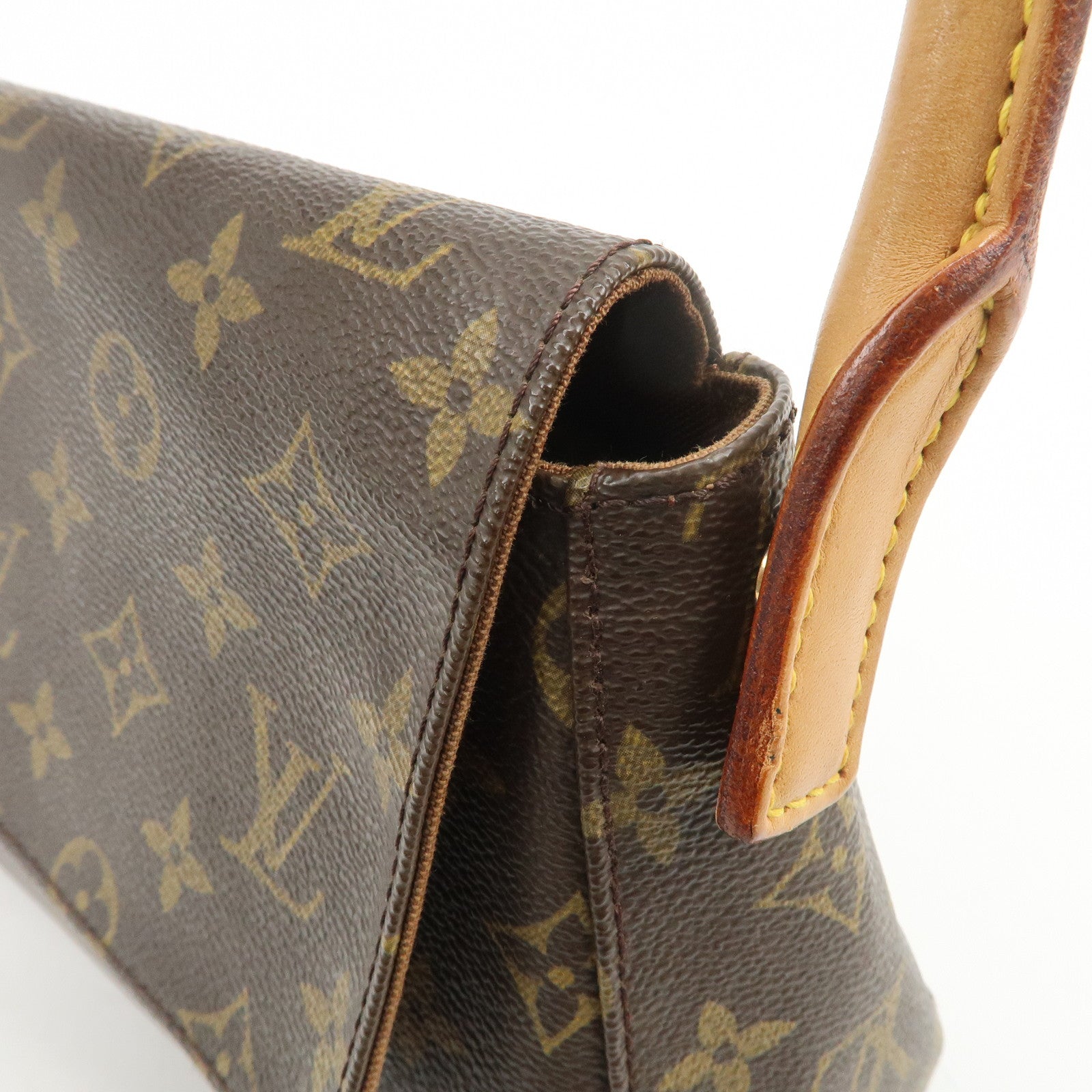 Louis Vuitton Monogram Mini Looping Shoulder Bag Brown M51147