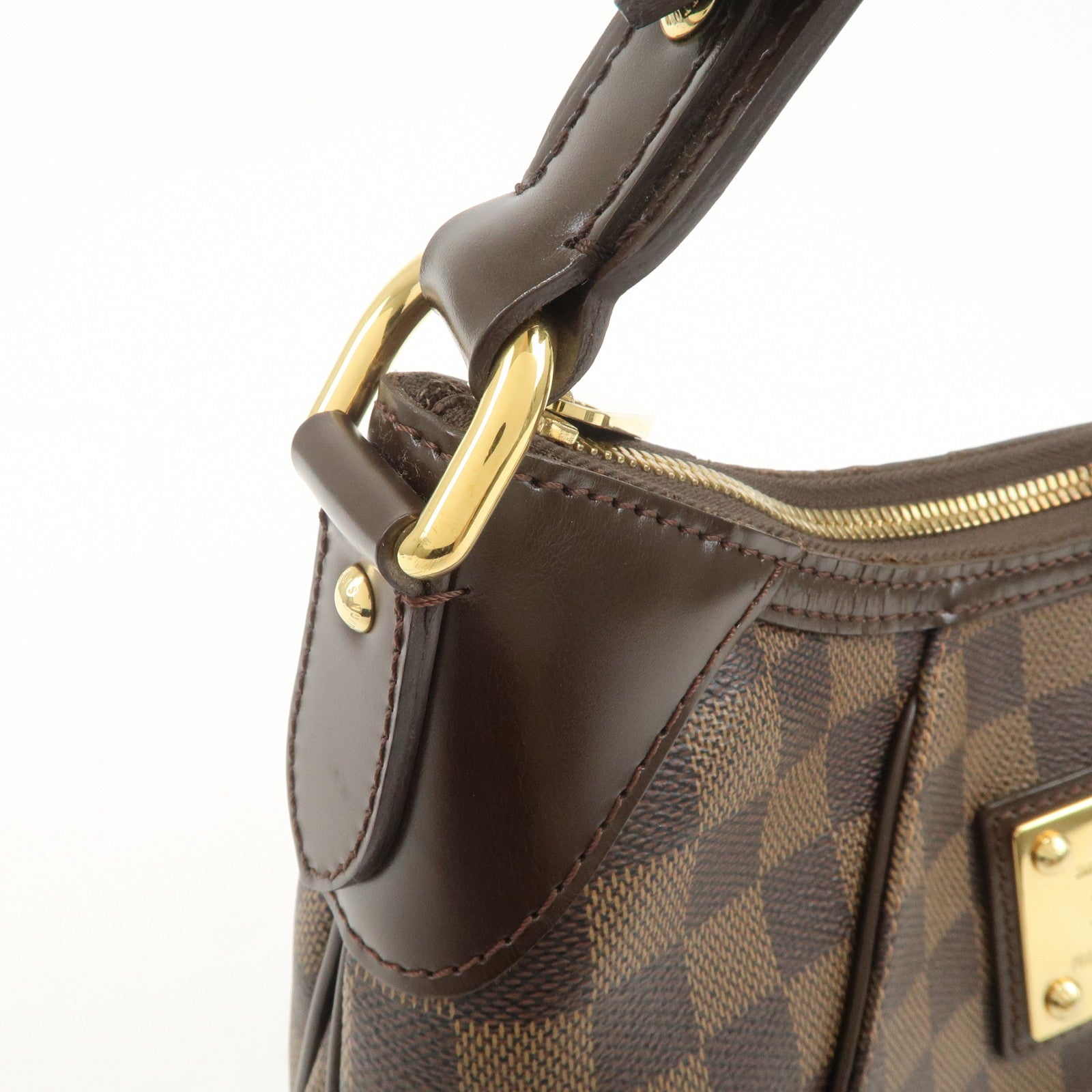 Louis Vuitton Damier Ebene Thames PM Shoulder Bag Hand Bag N48180