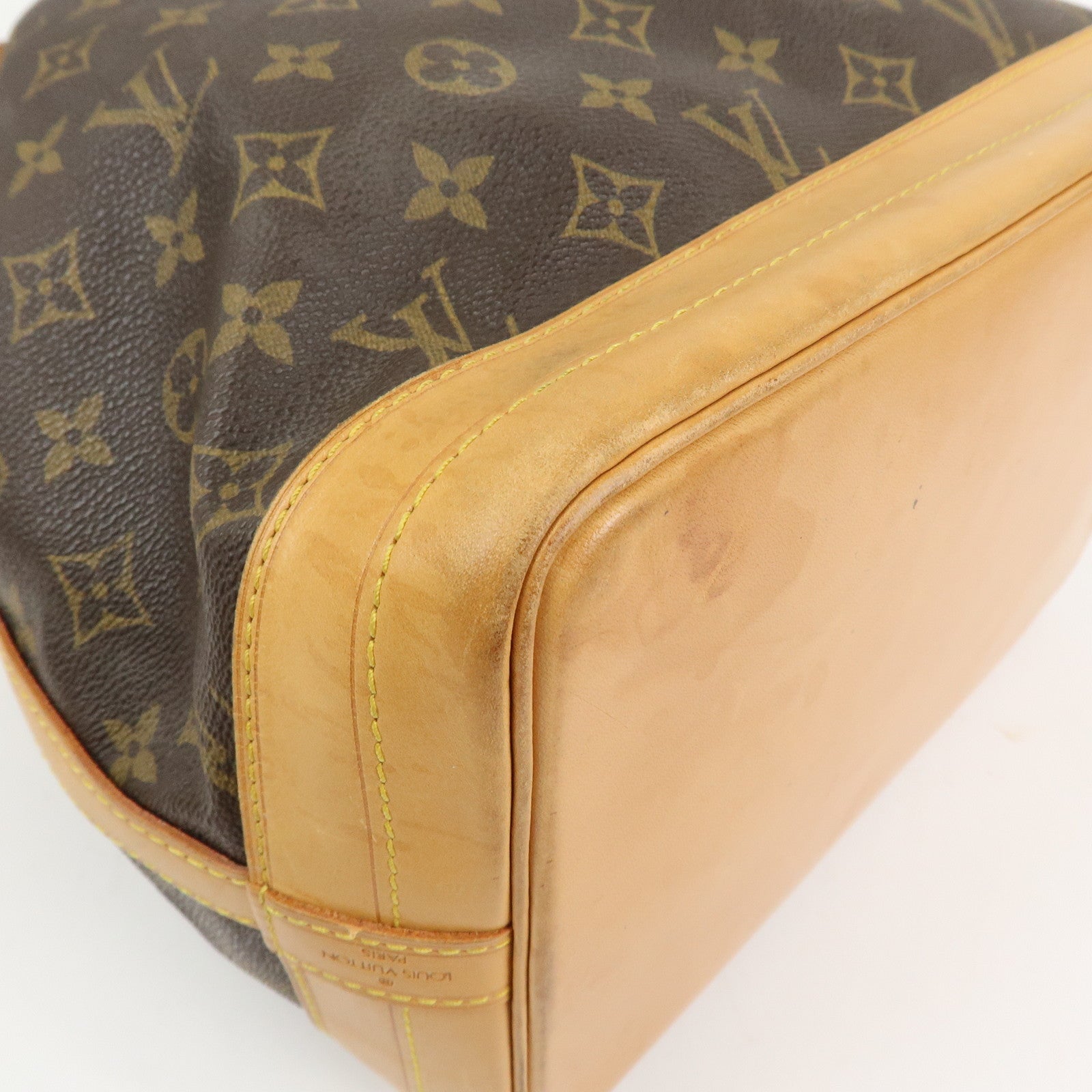 Louis Vuitton Monogram Noe Shoulder Bag Hand Bag Brown M42224