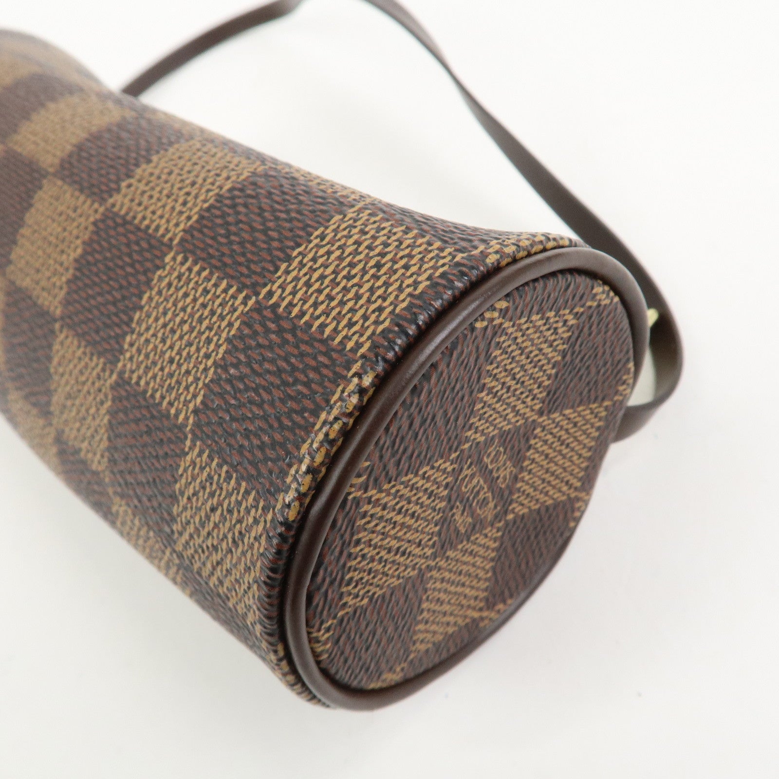Louis Vuitton Damier Ebene Mini Pouch for Papillon Bag Brown