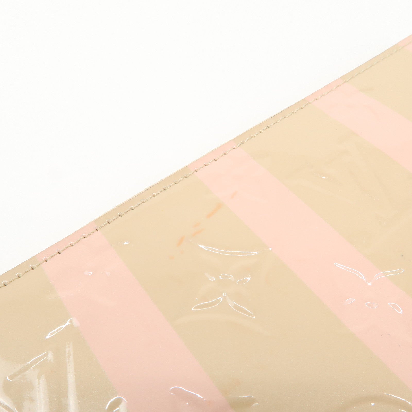 Louis Vuitton Vernis Leather Round Zippy Wallet Dune M58037