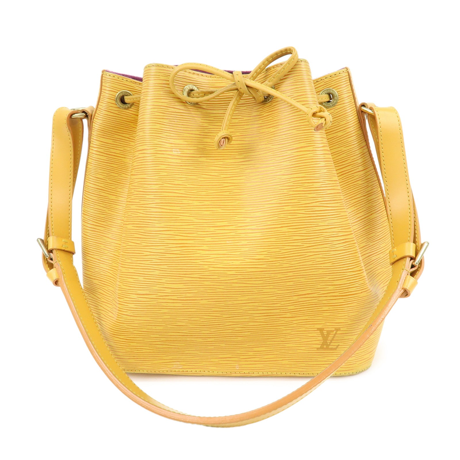 Louis Vuitton Epi Petit Noe Shoulder Bag Tassili Yellow M44109