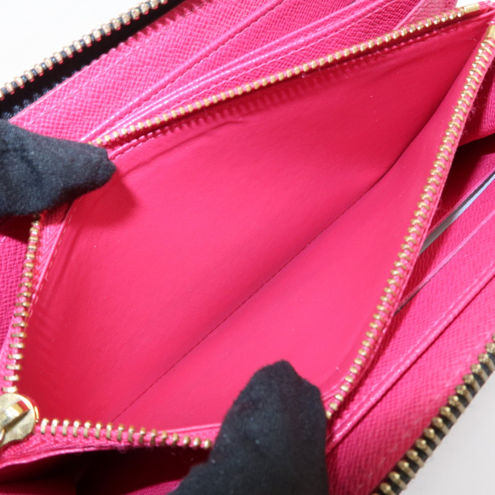 Louis Vuitton Monogram Multicolor Round Zippy Wallet Noir M60243 Used