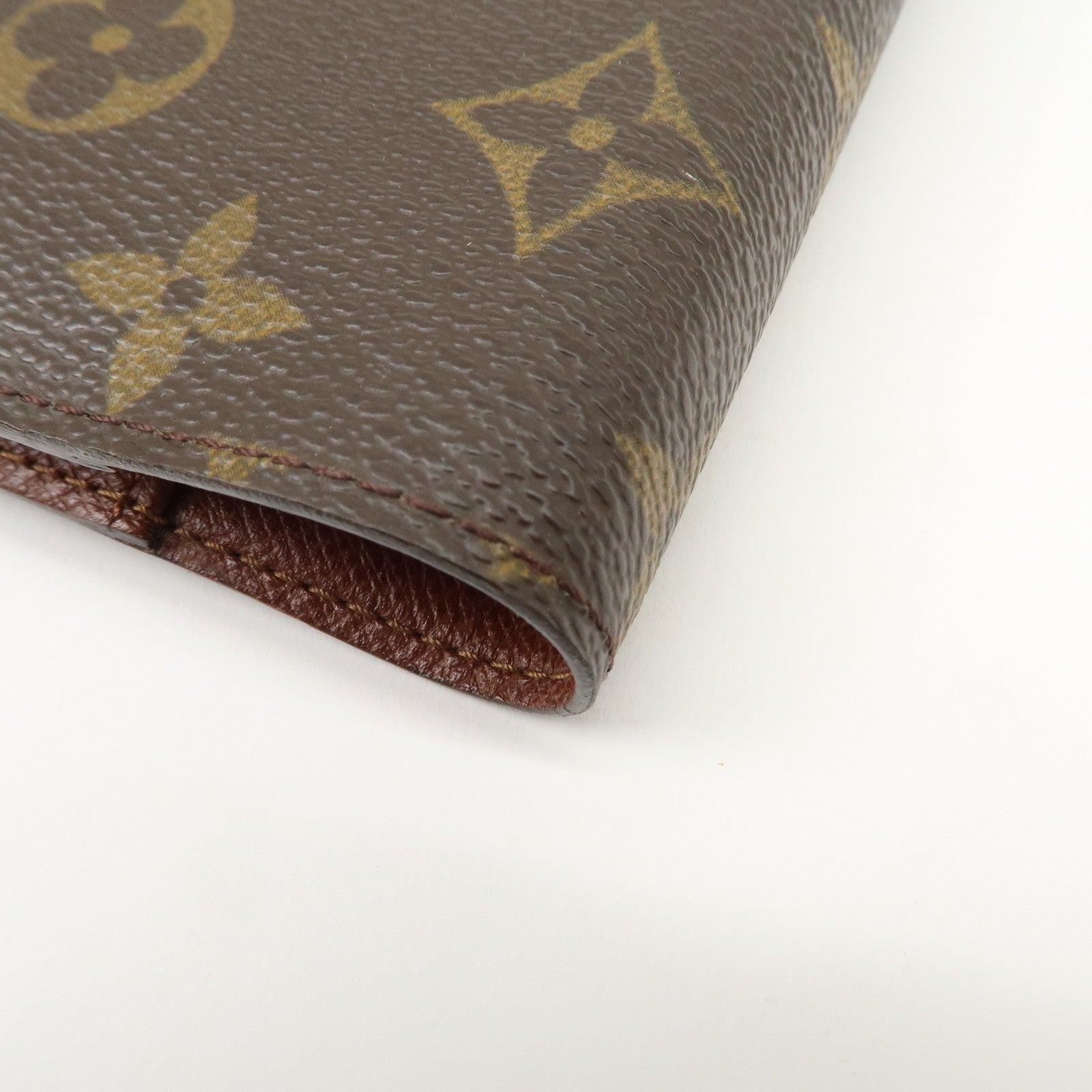 Louis Vuitton Monogram Agenda PM Planner Cover Brown R20005