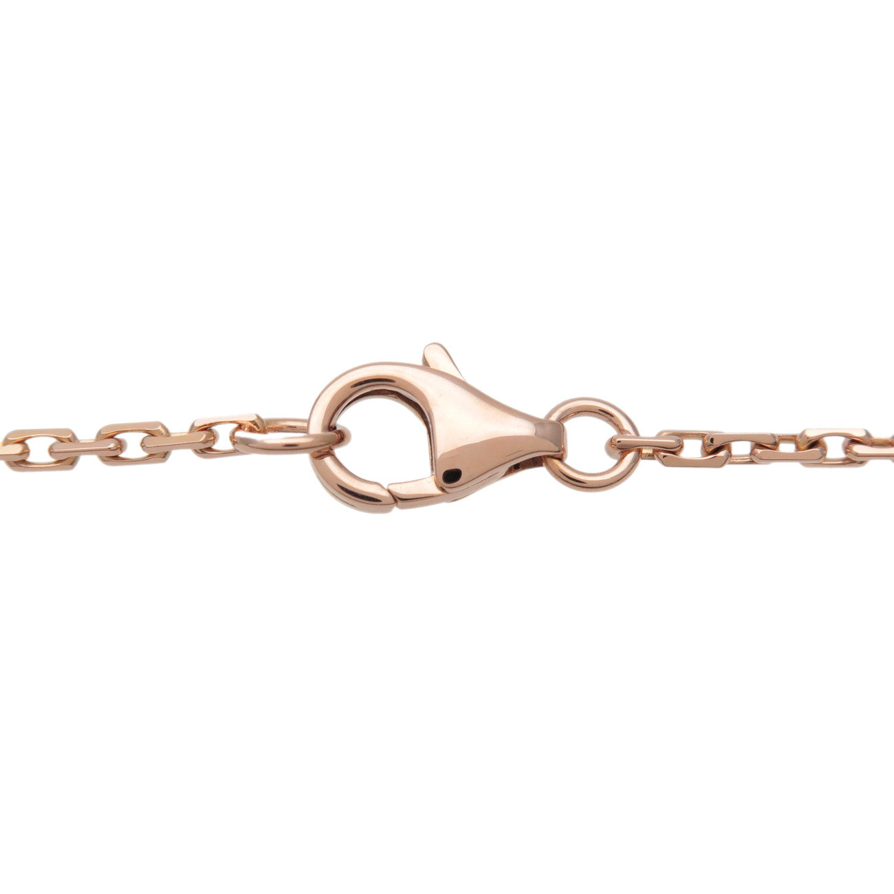 Cartier Baby Love Diamond Necklace K18 750PG Rose Gold
