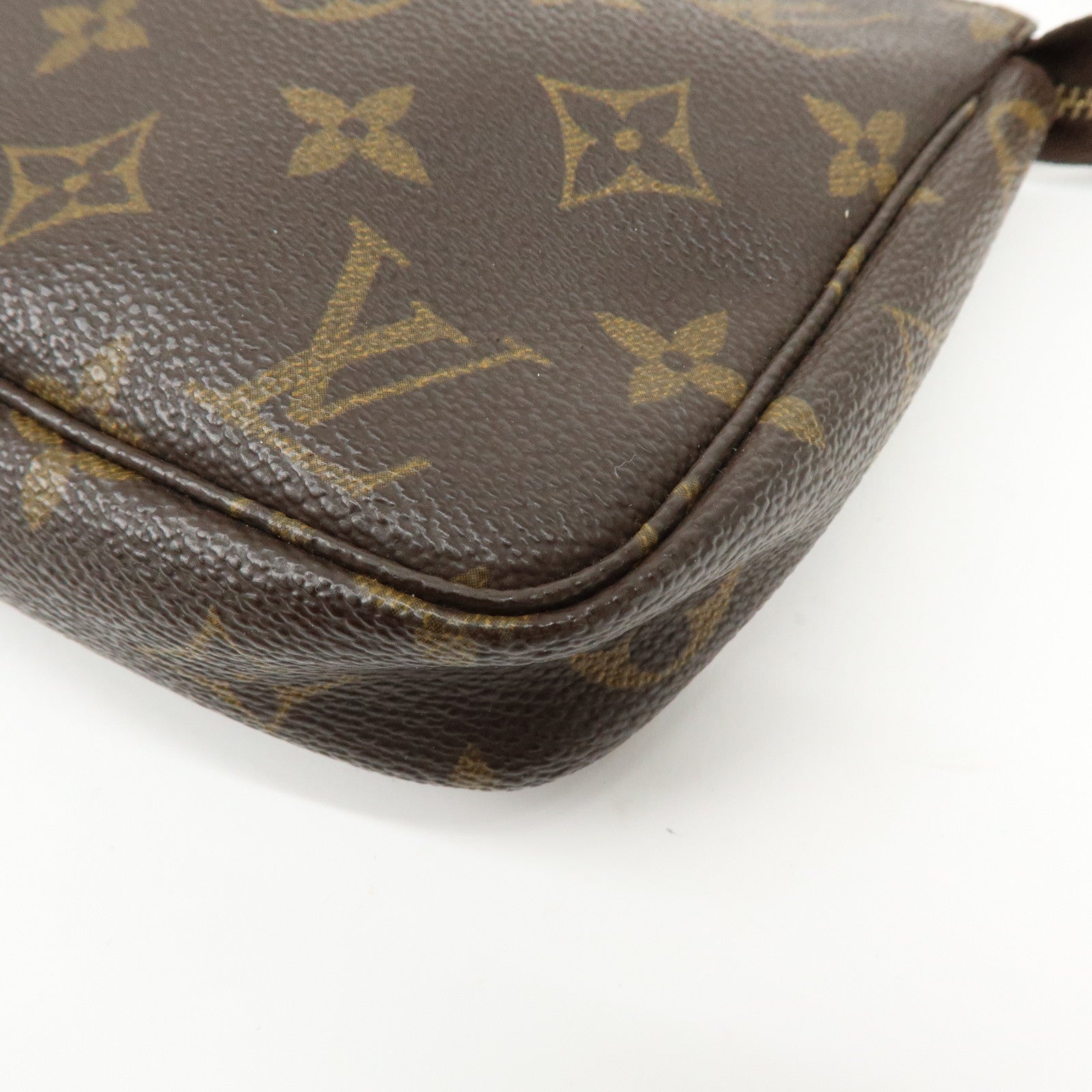 Louis Vuitton Monogram Pochette Accessoires Pouch Hand Bag M51980